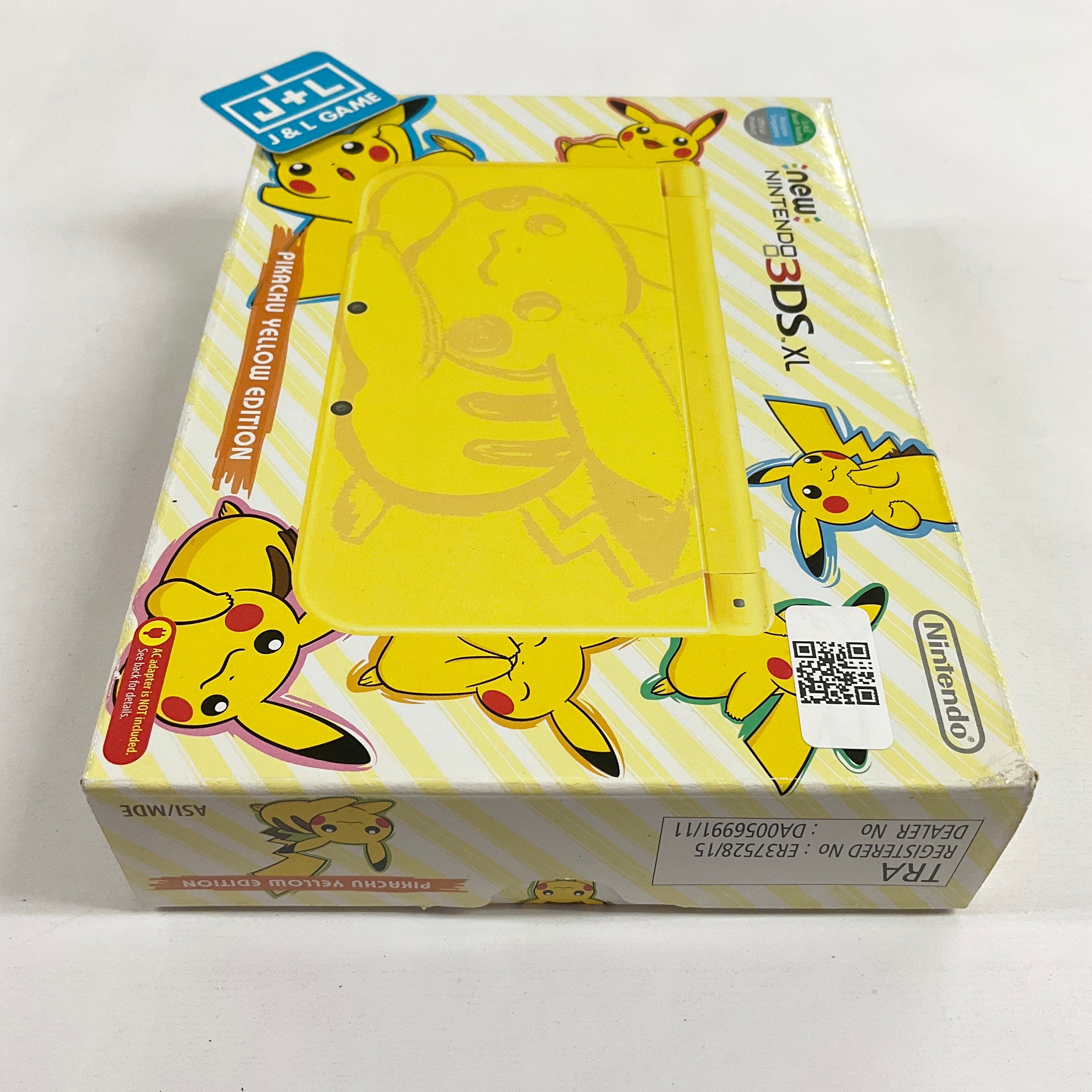 Nintendo New 3DS XL Console (Pikachu Yellow Edition) - Nintendo 3DS [Pre-Owned] Consoles Nintendo   