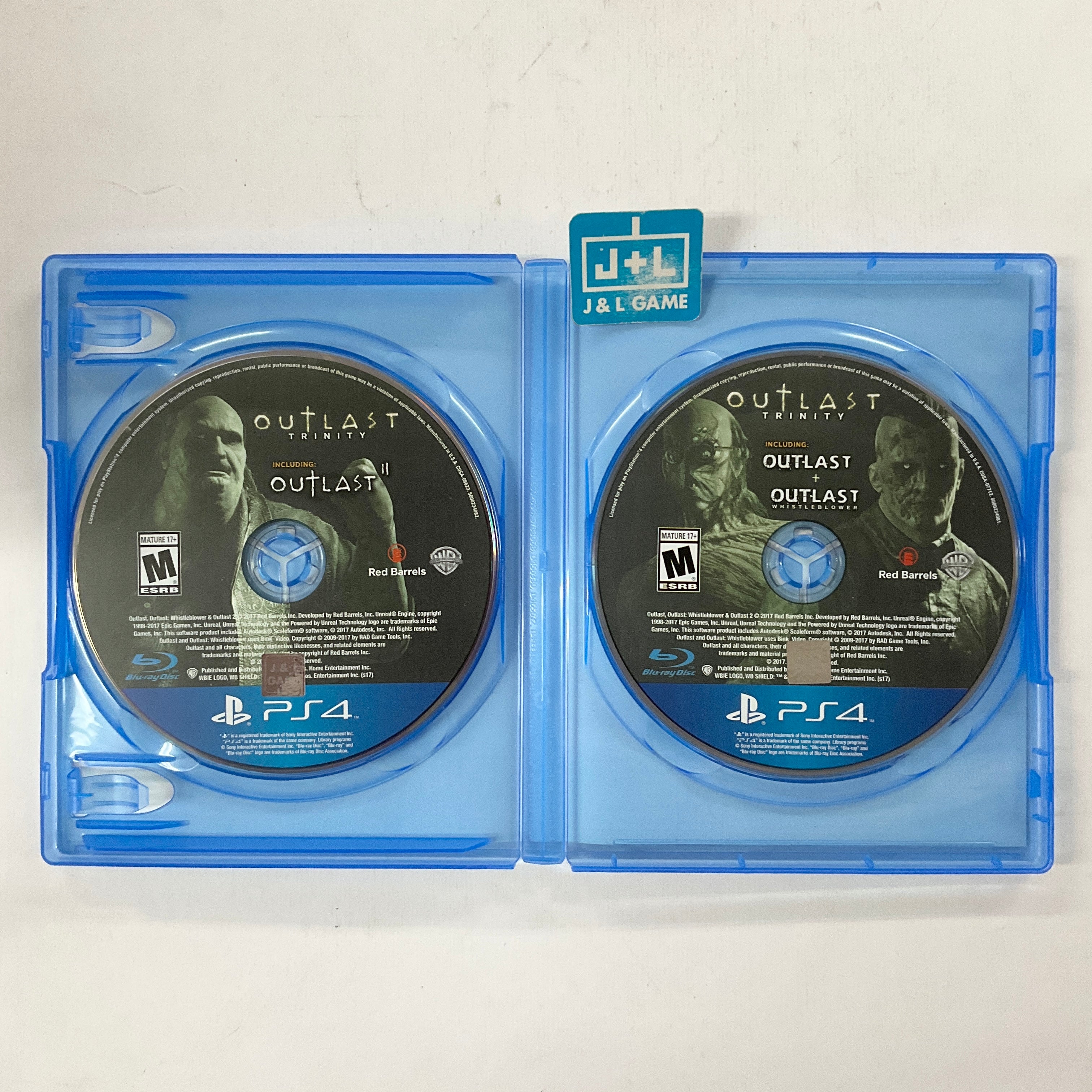 Outlast Trinity - (PS4) PlayStation 4 [Pre-Owned] Video Games WB Games   