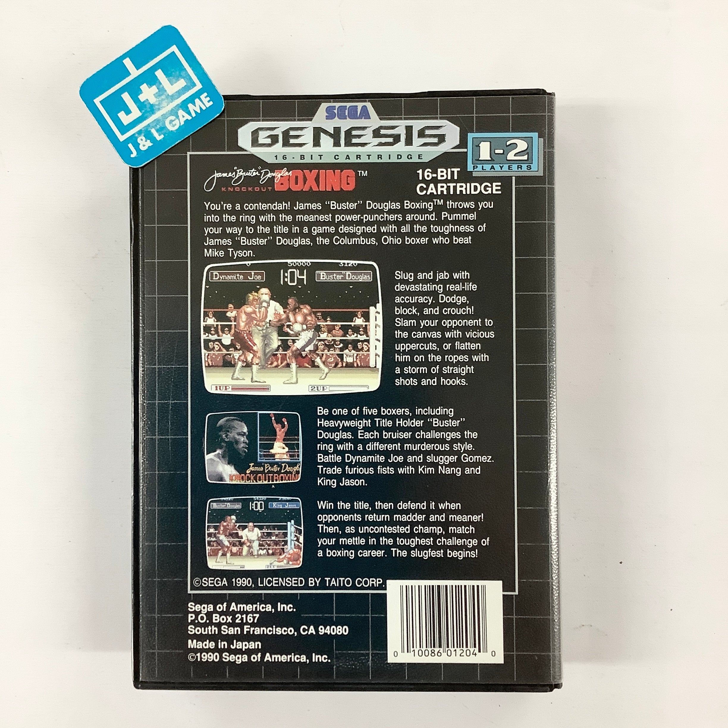 James 'Buster' Douglas Knockout Boxing - (SG) SEGA Genesis [Pre-Owned] Video Games Sega   