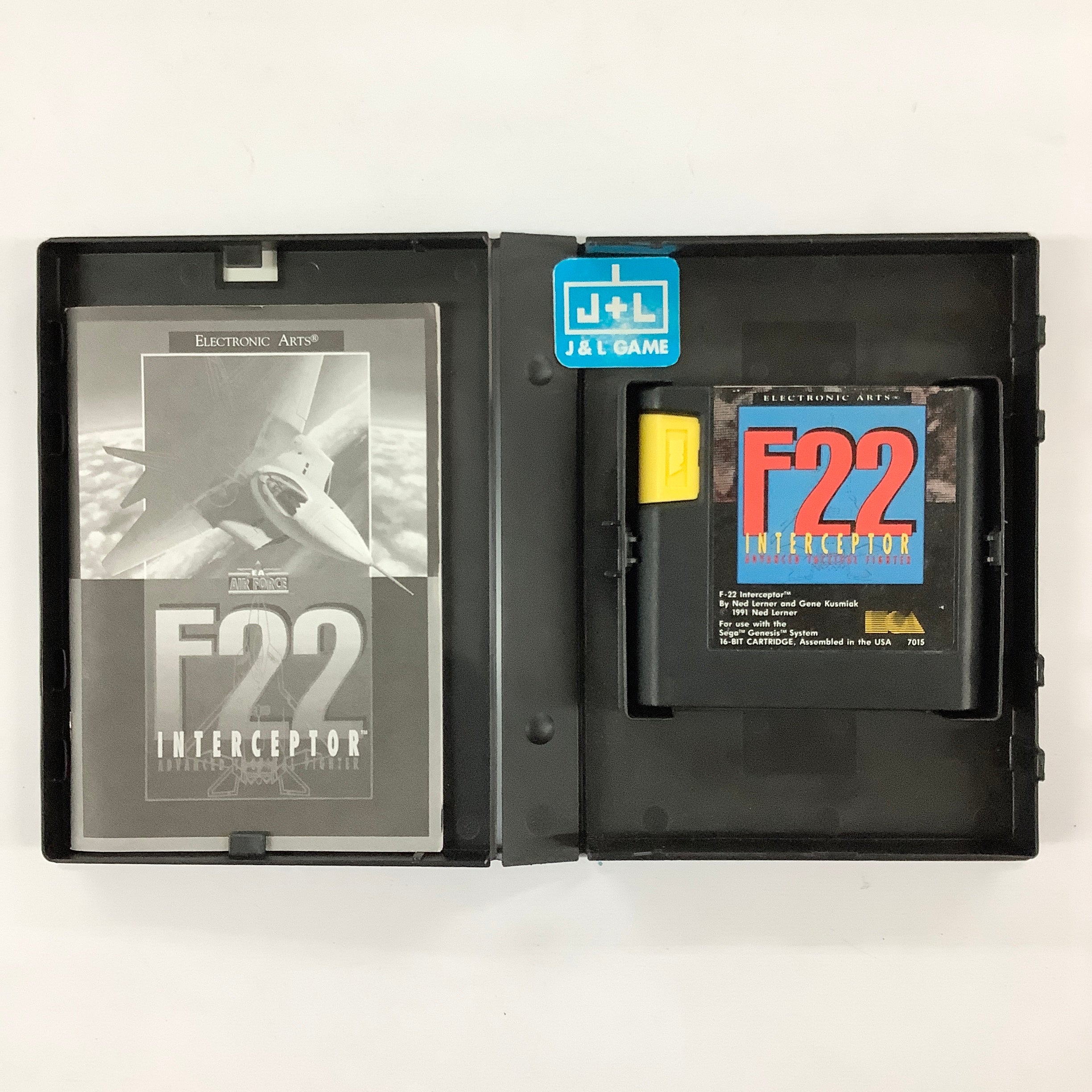 F-22 Interceptor - (SG) SEGA Genesis [Pre-Owned] Video Games Electronic Arts   