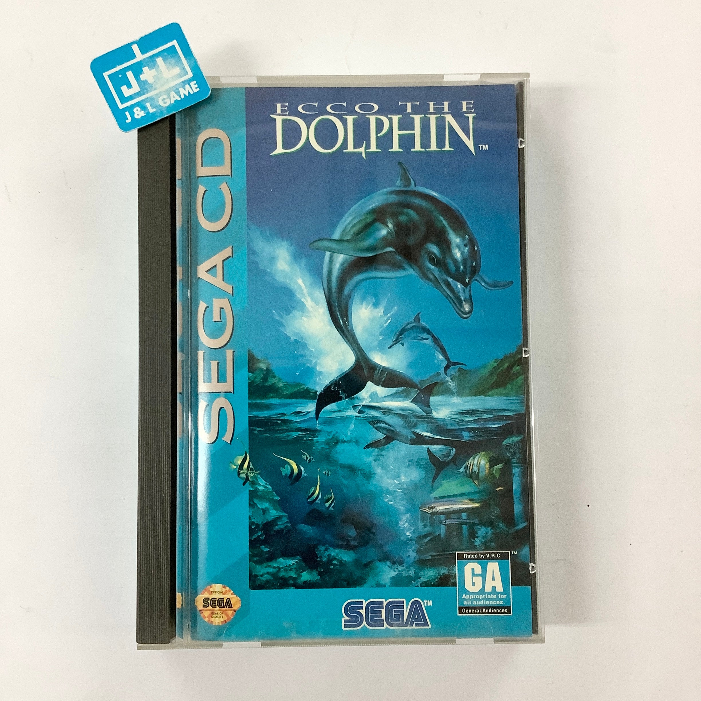 Ecco the Dolphin - (SCD) SEGA CD [Pre-Owned] Video Games Sega   