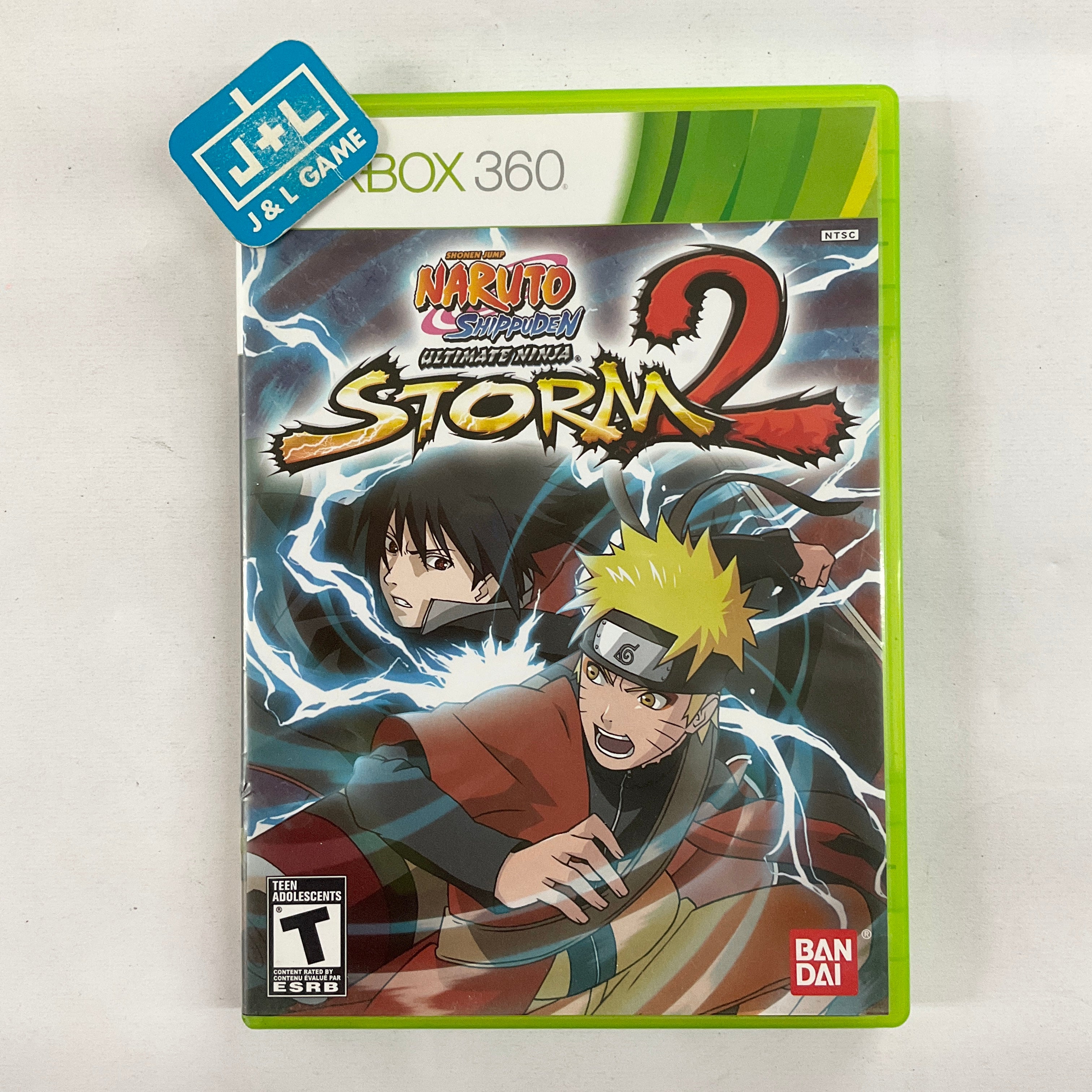 Naruto Shippuden: Ultimate Ninja Storm 2 - Xbox 360 [Pre-Owned] Video Games Namco Bandai Games   