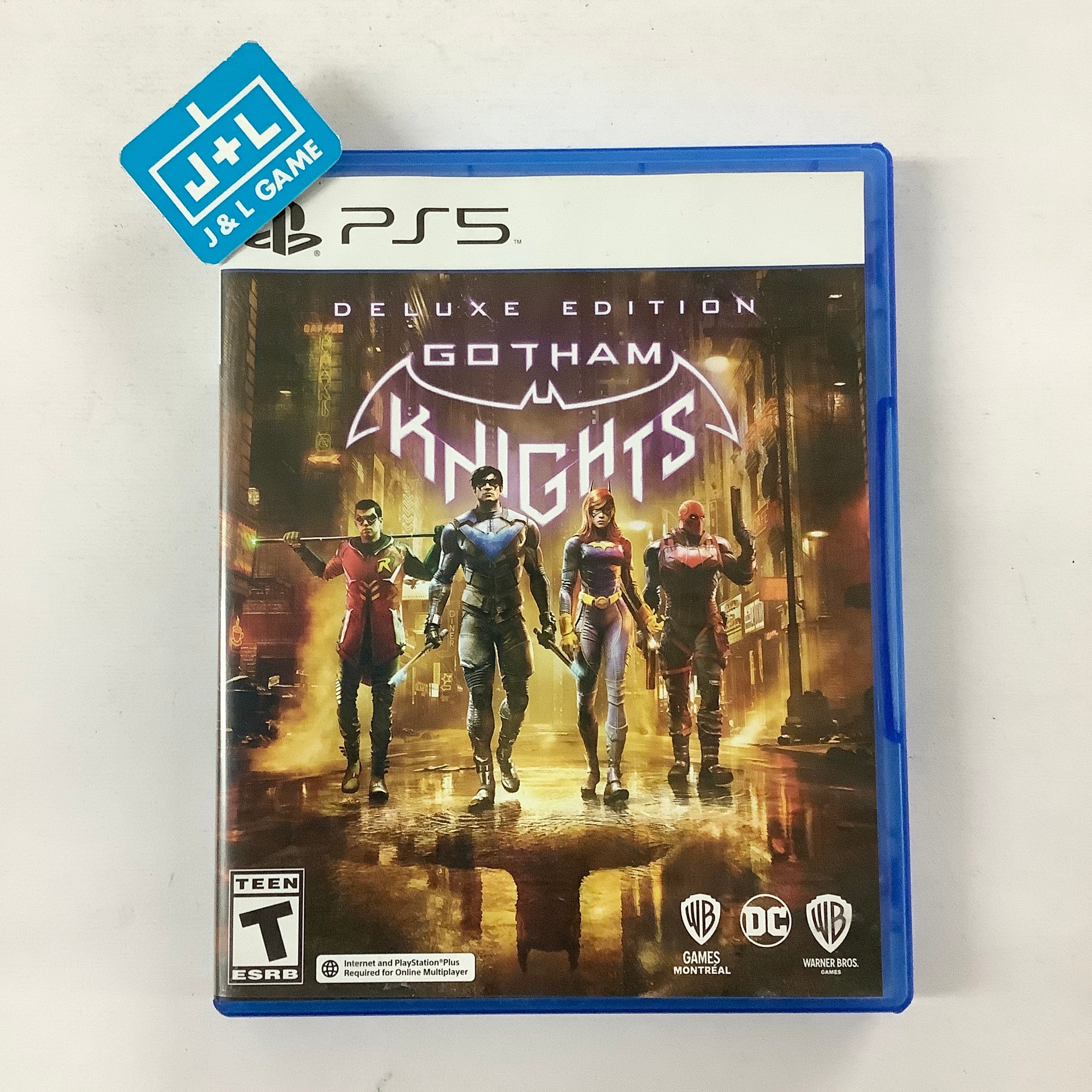 Gotham Knights Deluxe Edition – (PS5) PlayStation 5 [Pre-Owned] Video Games WB Games   