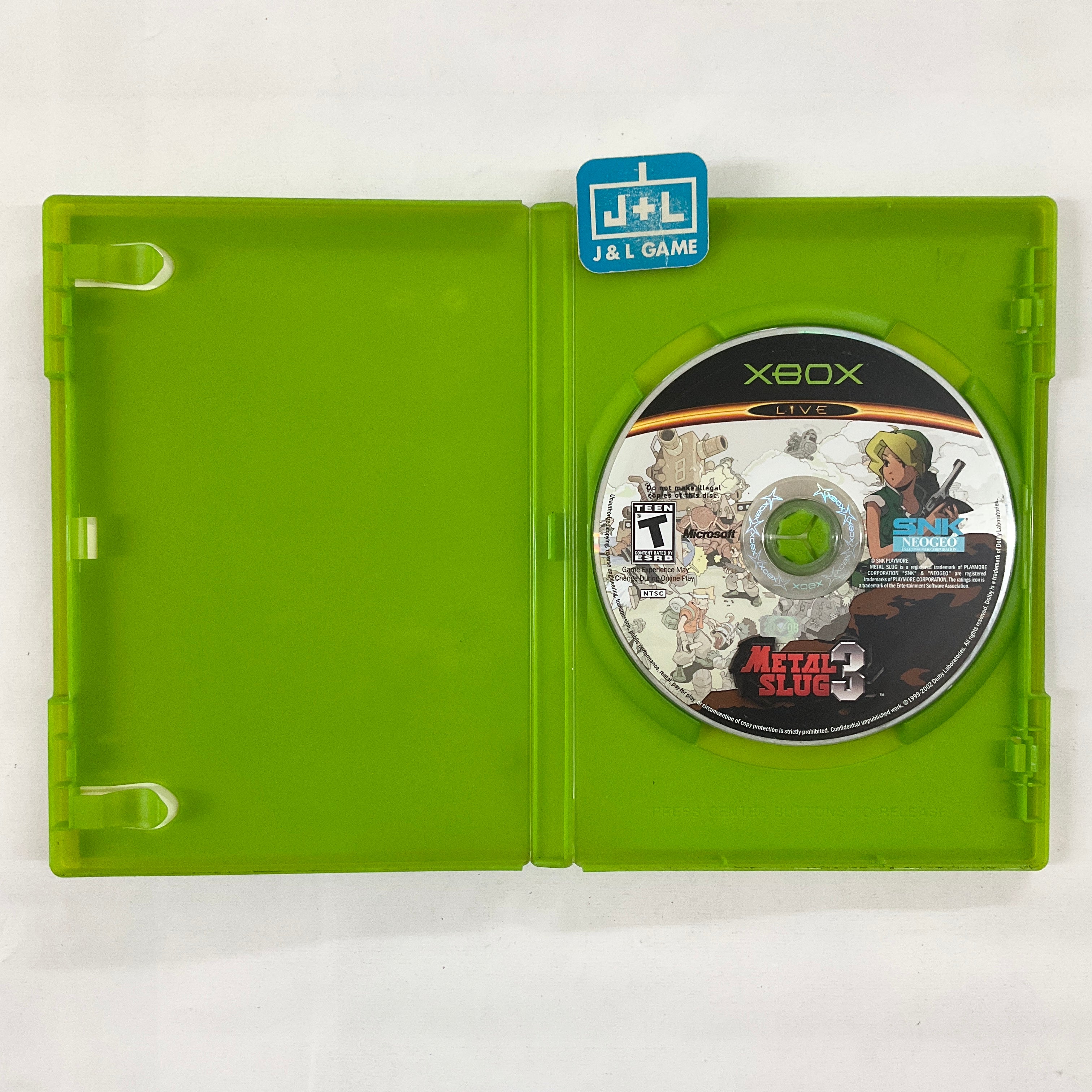 Metal Slug 3 - (XB) Xbox [Pre-Owned] Video Games SNK Playmore   