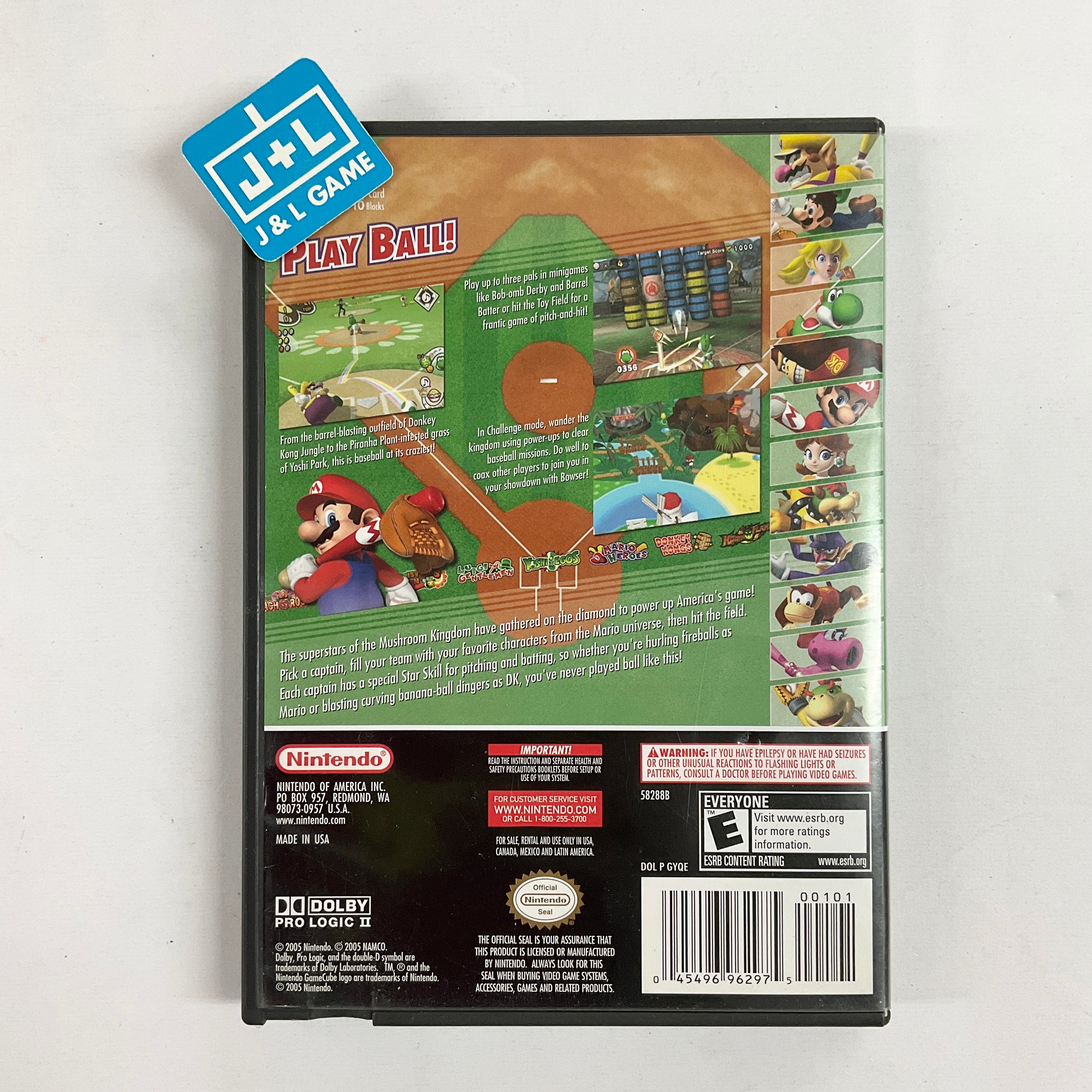 Mario Superstar Baseball - (GC) GameCube [Pre-Owned] Video Games Nintendo   