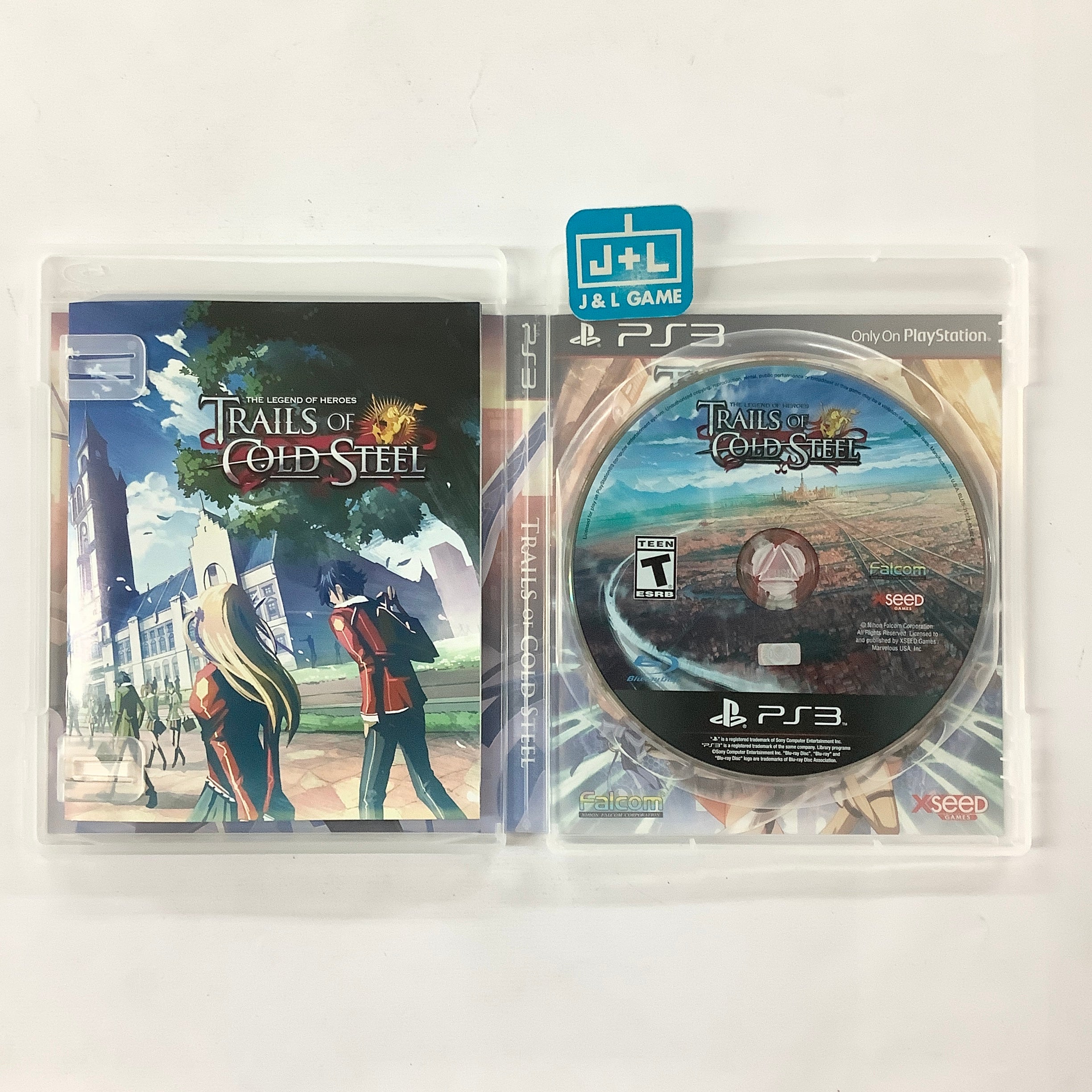 The Legend of Heroes: Trails of Cold Steel (Lionheart Edition) - (PS3) PlayStation 3 [Pre-Owned] Video Games XSEED Games   