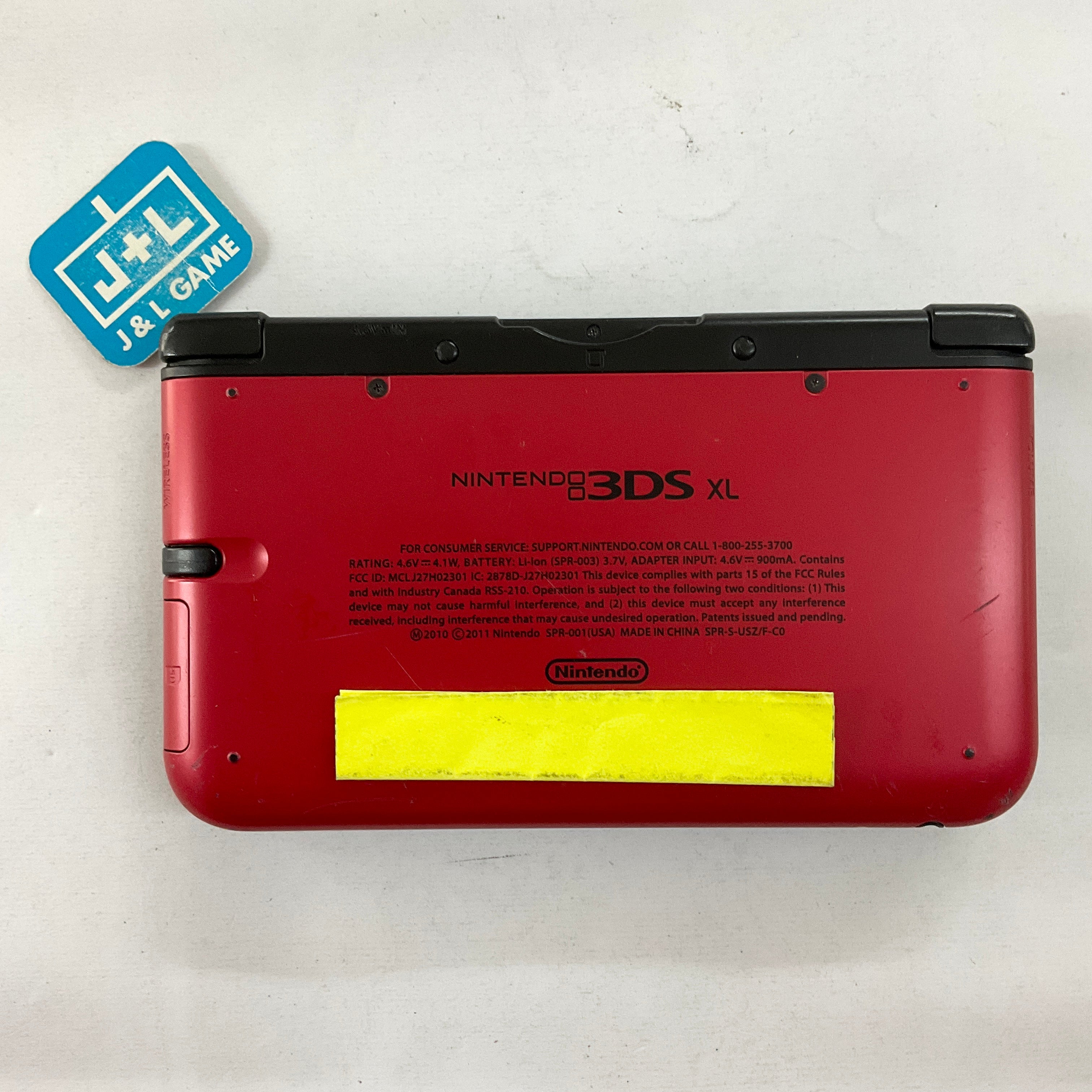 Nintendo 3DS XL Console (Red/Black) - Nintendo 3DS [Pre-Owned] Consoles Nintendo   