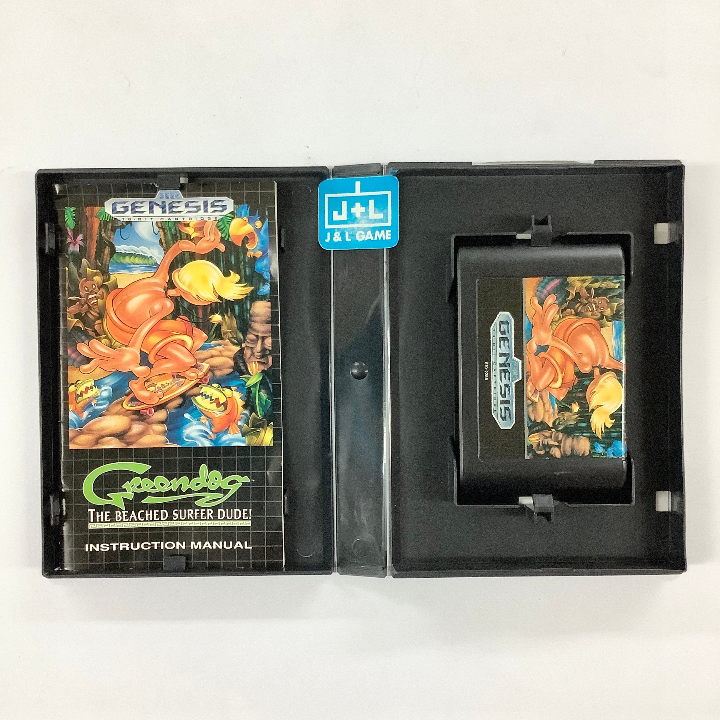 Greendog: The Beached Surfer Dude! - (SG) SEGA Genesis [Pre-Owned] Video Games Sega   