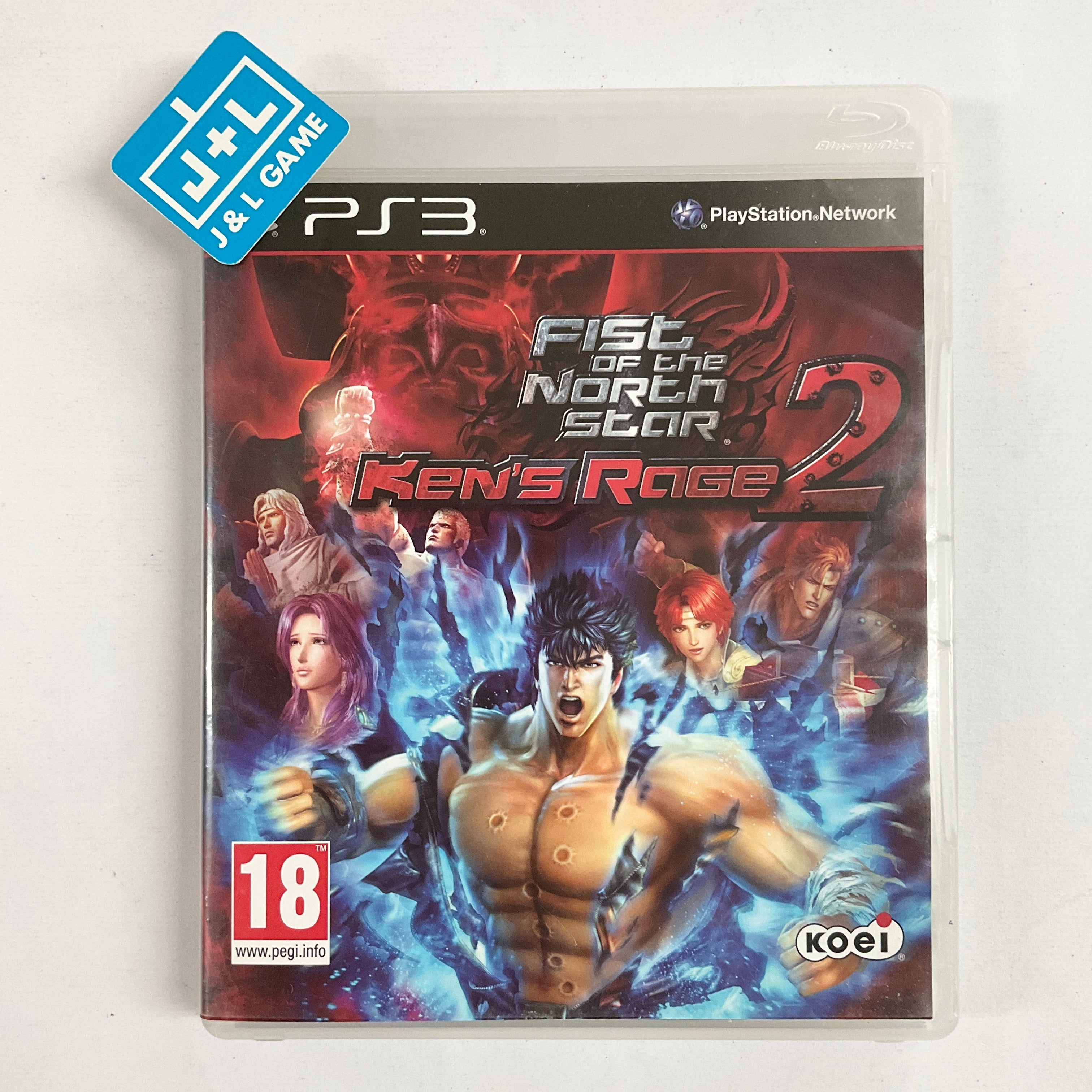 Fist of the North Star: Ken's Rage 2 - (PS3) PlayStation 3 [Pre-Owned] (European Import) Video Games Koei Tecmo Games   