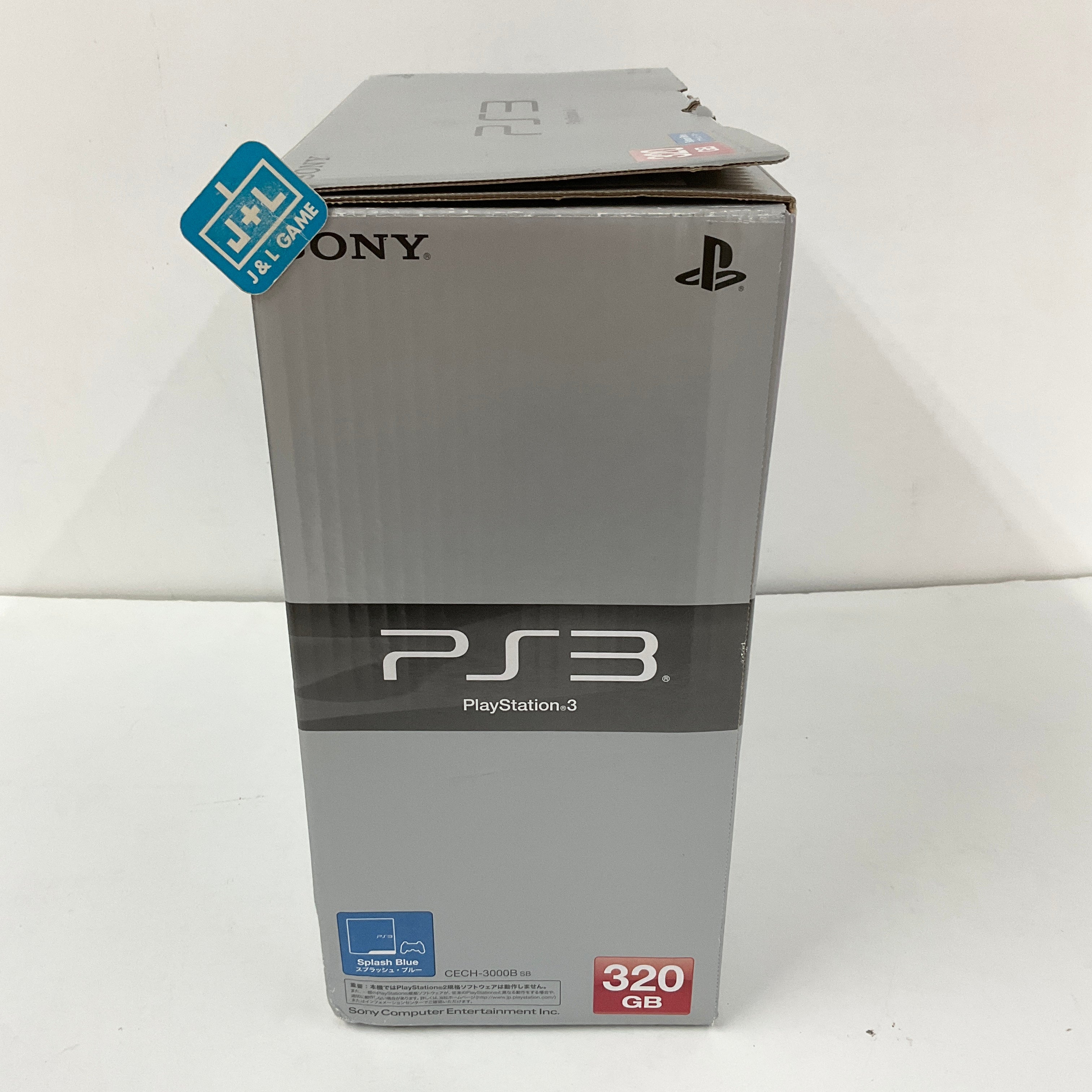 Sony PlayStation 3 Slim 320 GB Console (Splash Blue) - (PS3) Playstation 3 [Pre-Owned] (Japanese Import) Consoles Sony   