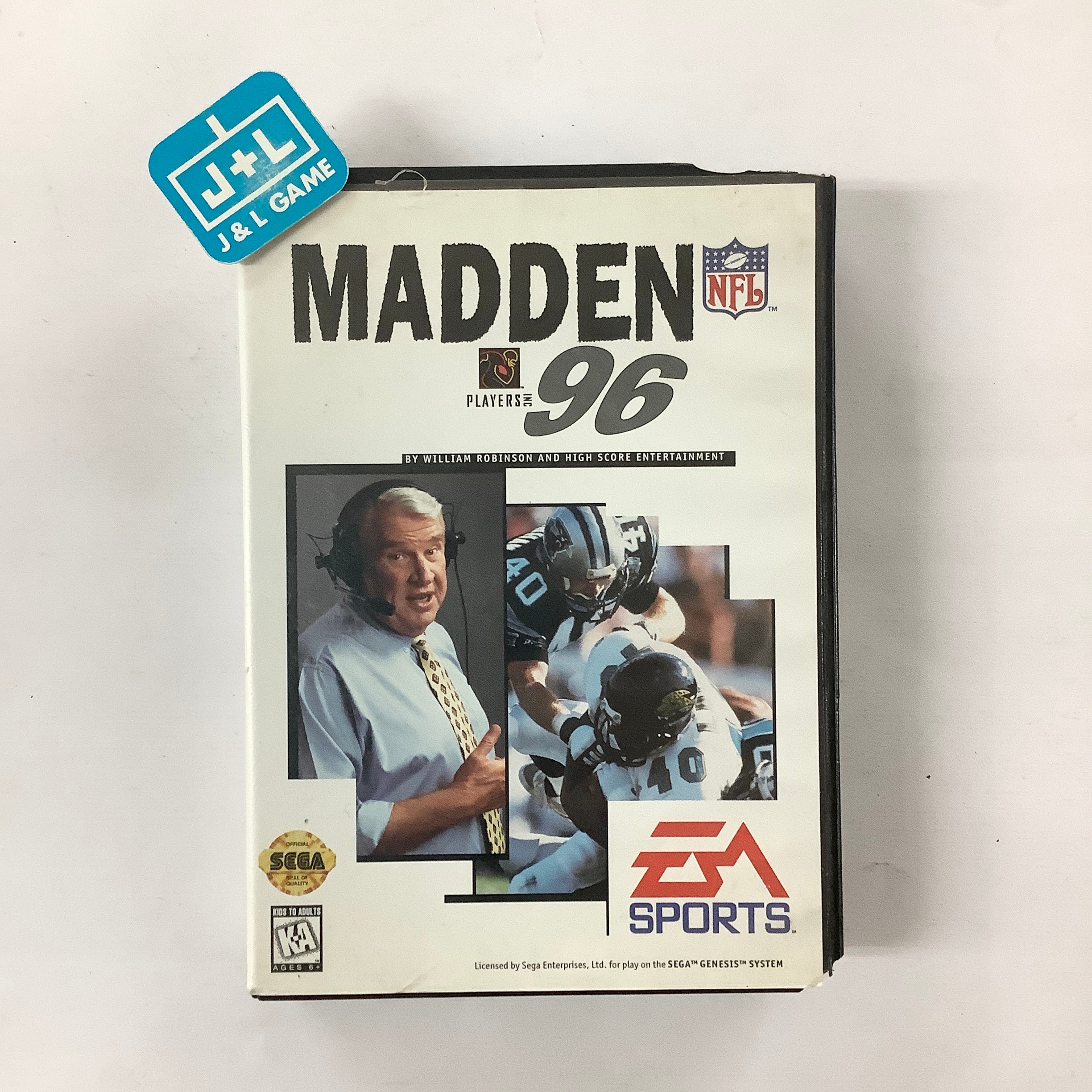 Madden NFL 96 - (SG) SEGA Genesis [Pre-Owned] Video Games EA Sports   