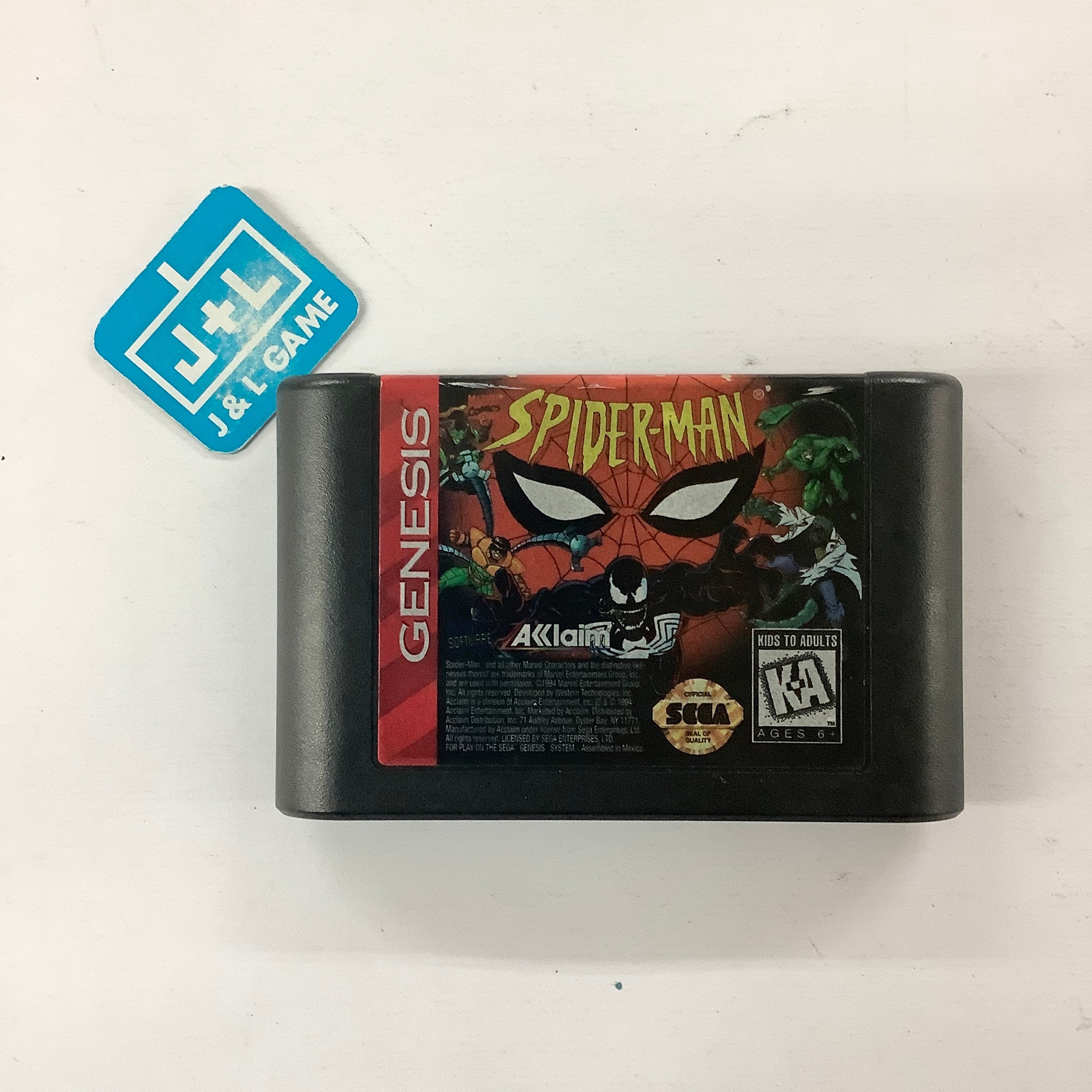 Spider-Man (Animated Series) - (SG) SEGA Genesis [Pre-Owned] Video Games Acclaim   