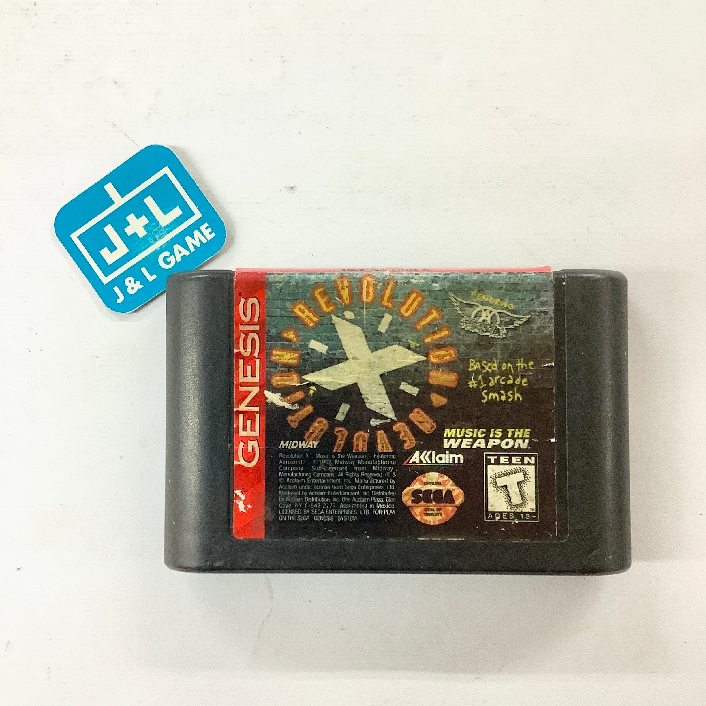 Revolution X - (SG) SEGA Genesis [Pre-Owned] Video Games Acclaim   