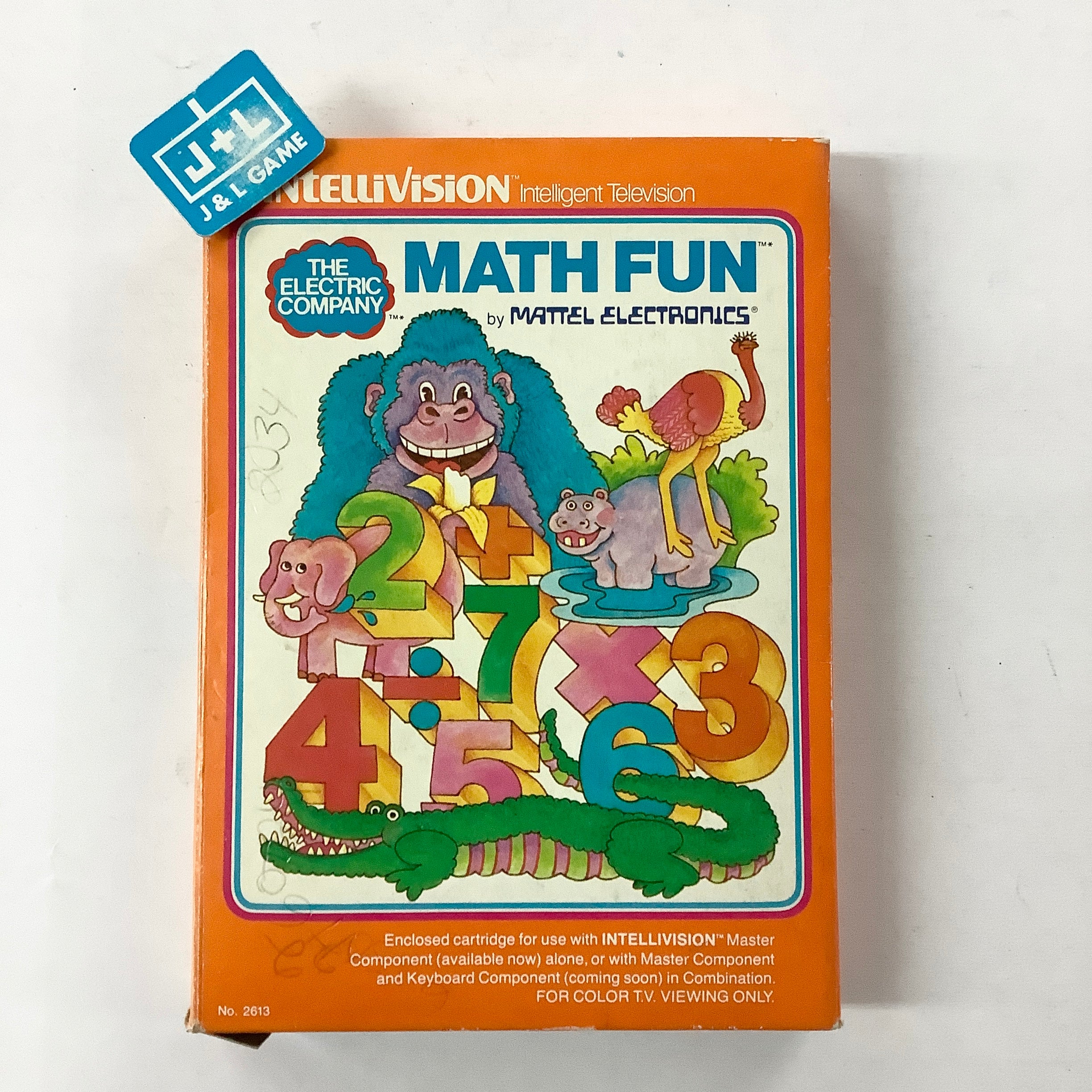 Math Fun - (INTV) Intellivision [Pre-Owned] Video Games Mattel   