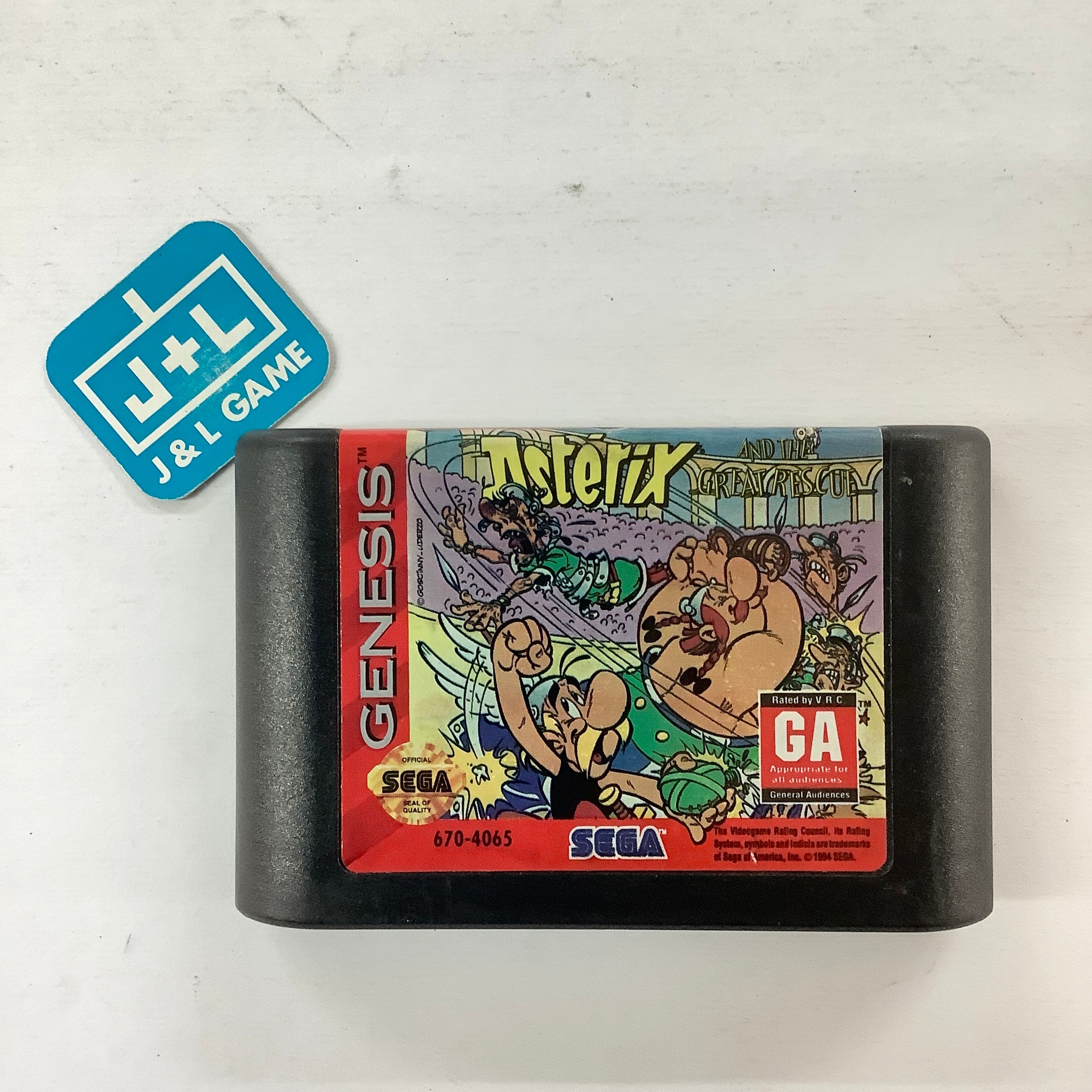 Asterix and the Great Rescue - (SG) SEGA Genesis [Pre-Owned] Video Games Sega   