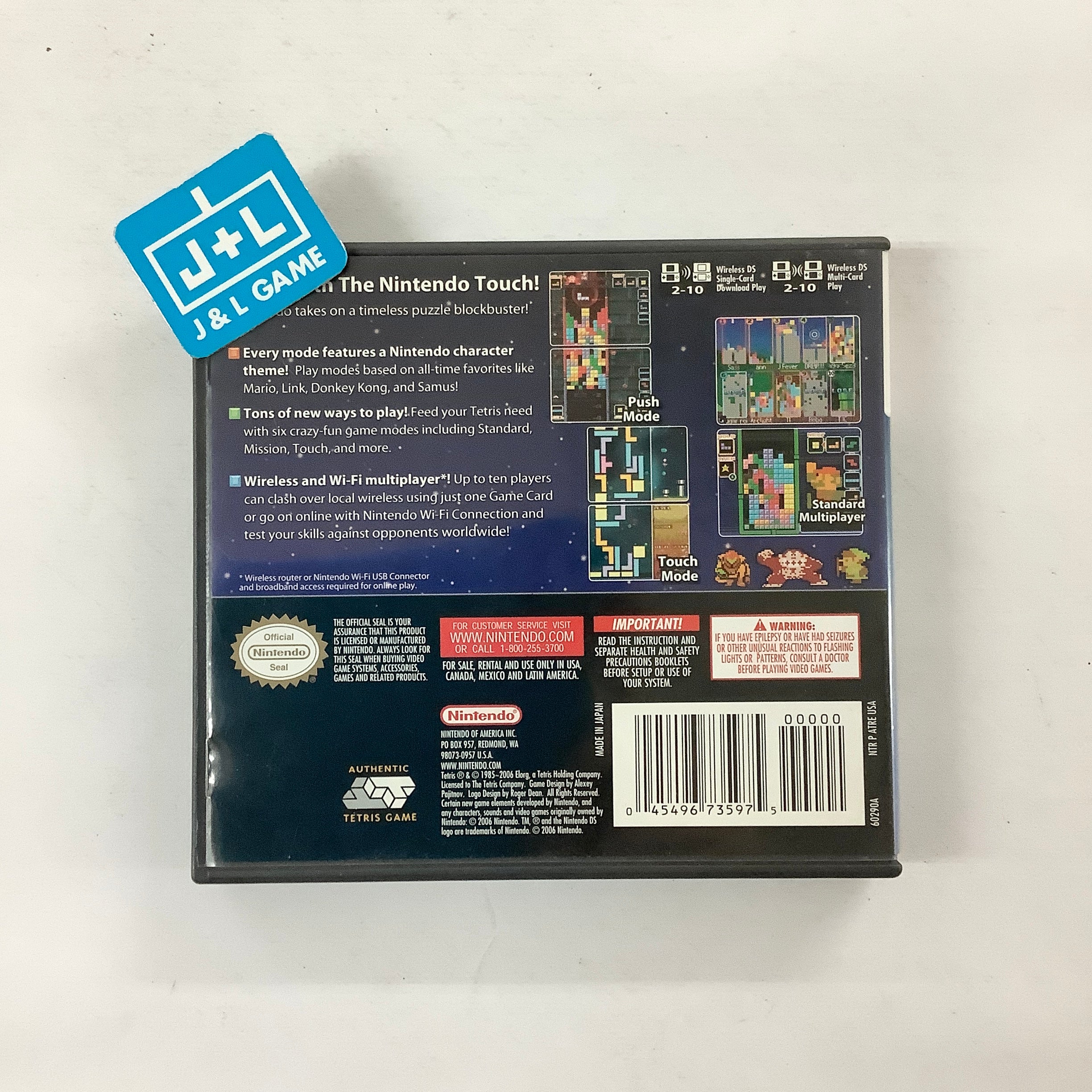 Tetris DS - (NDS) Nintendo DS [Pre-Owned] Video Games Nintendo   