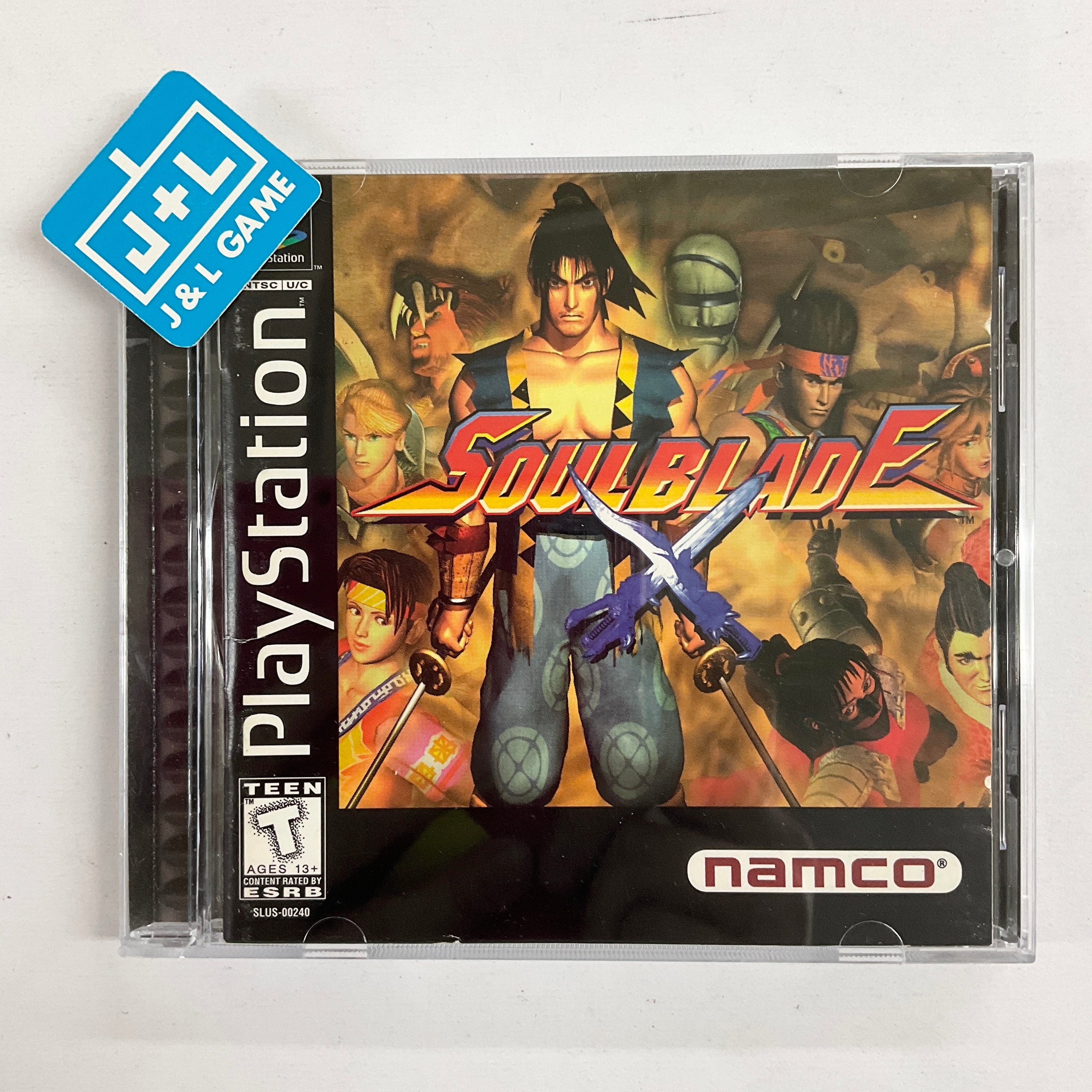 SoulBlade - (PS1) PlayStation 1 [Pre-Owned] Video Games Namco   