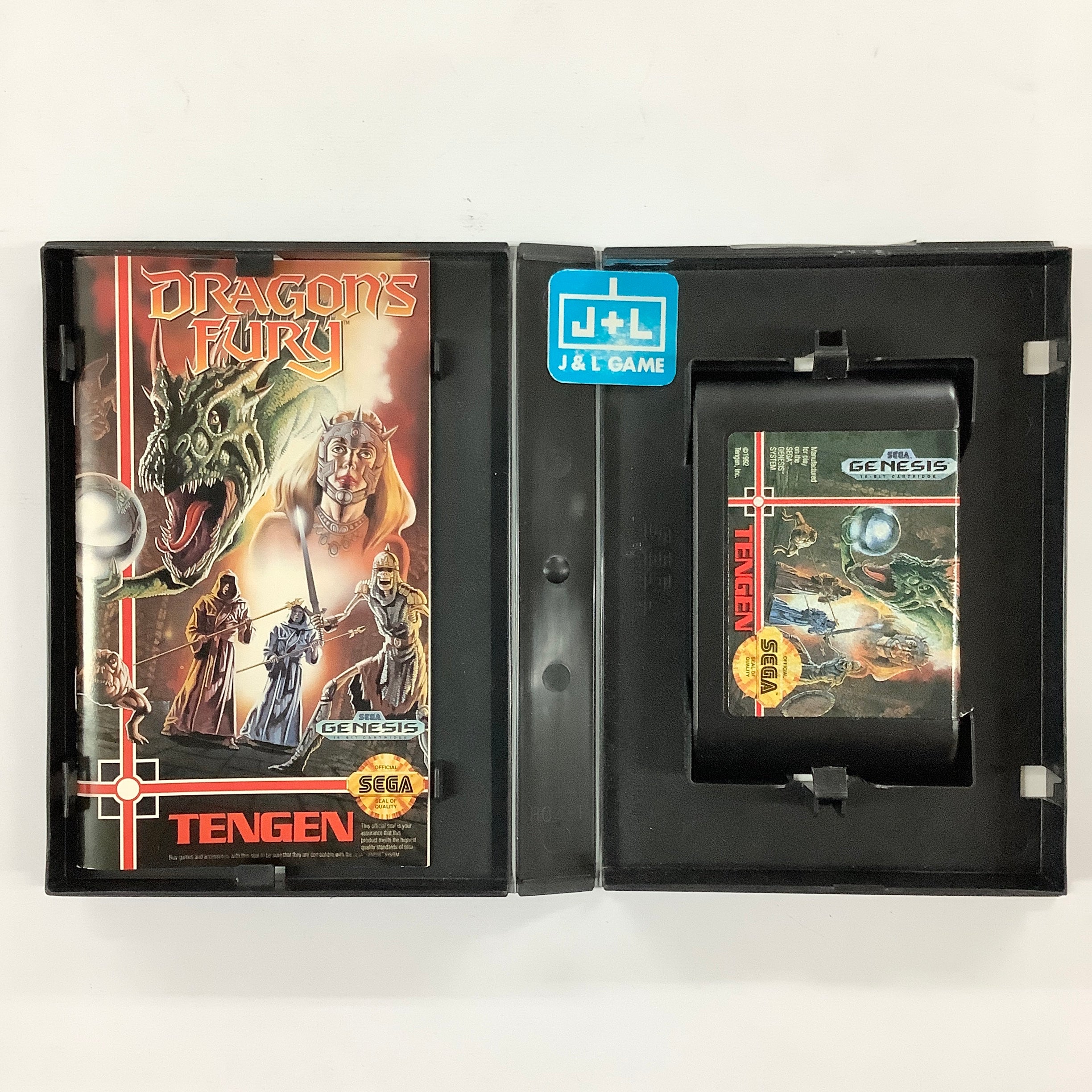 Dragon's Fury - (SG) SEGA Genesis [Pre-Owned] Video Games Tengen   