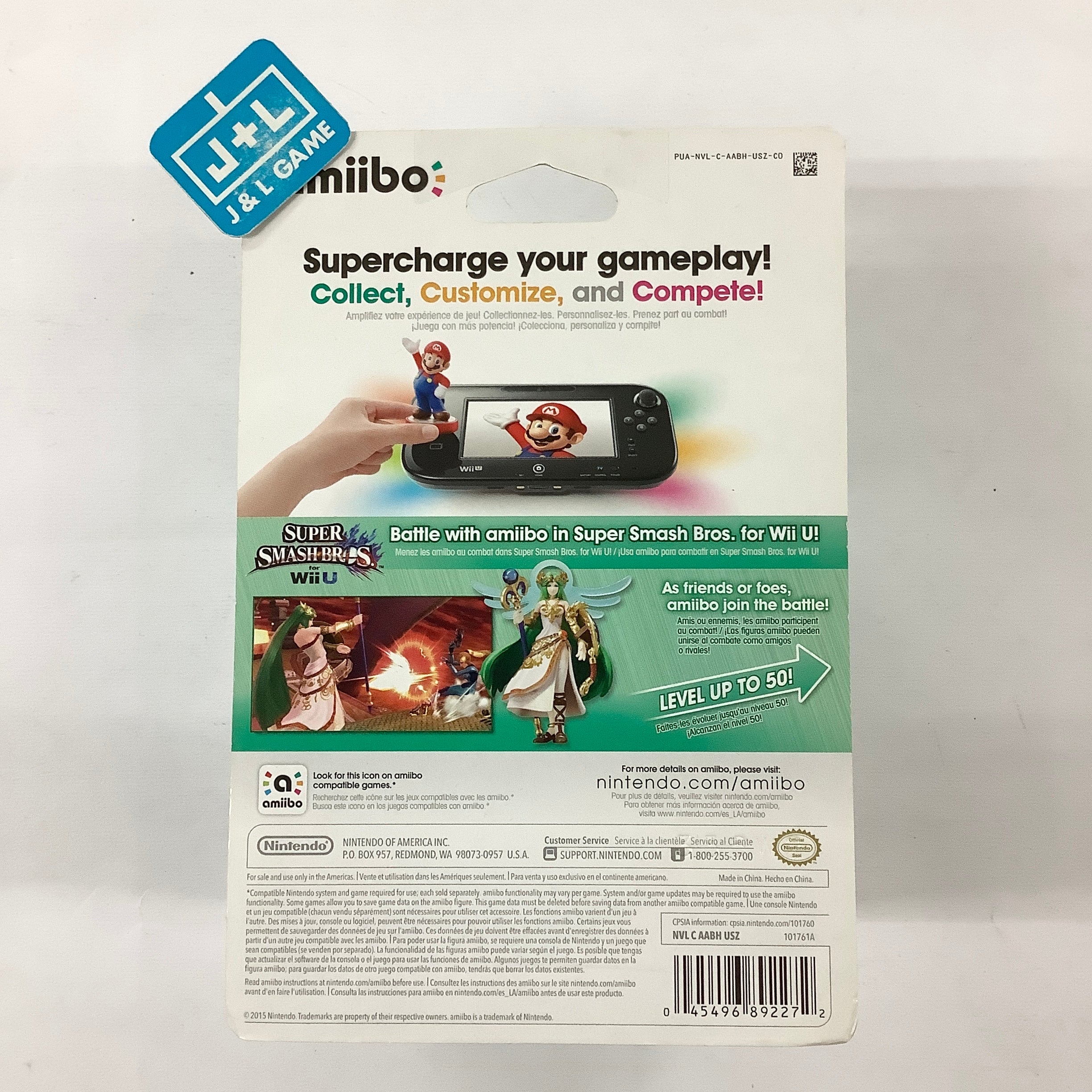 Palutena (Super Smash Bros. series) - Nintendo WiiU Amiibo Amiibo Nintendo   