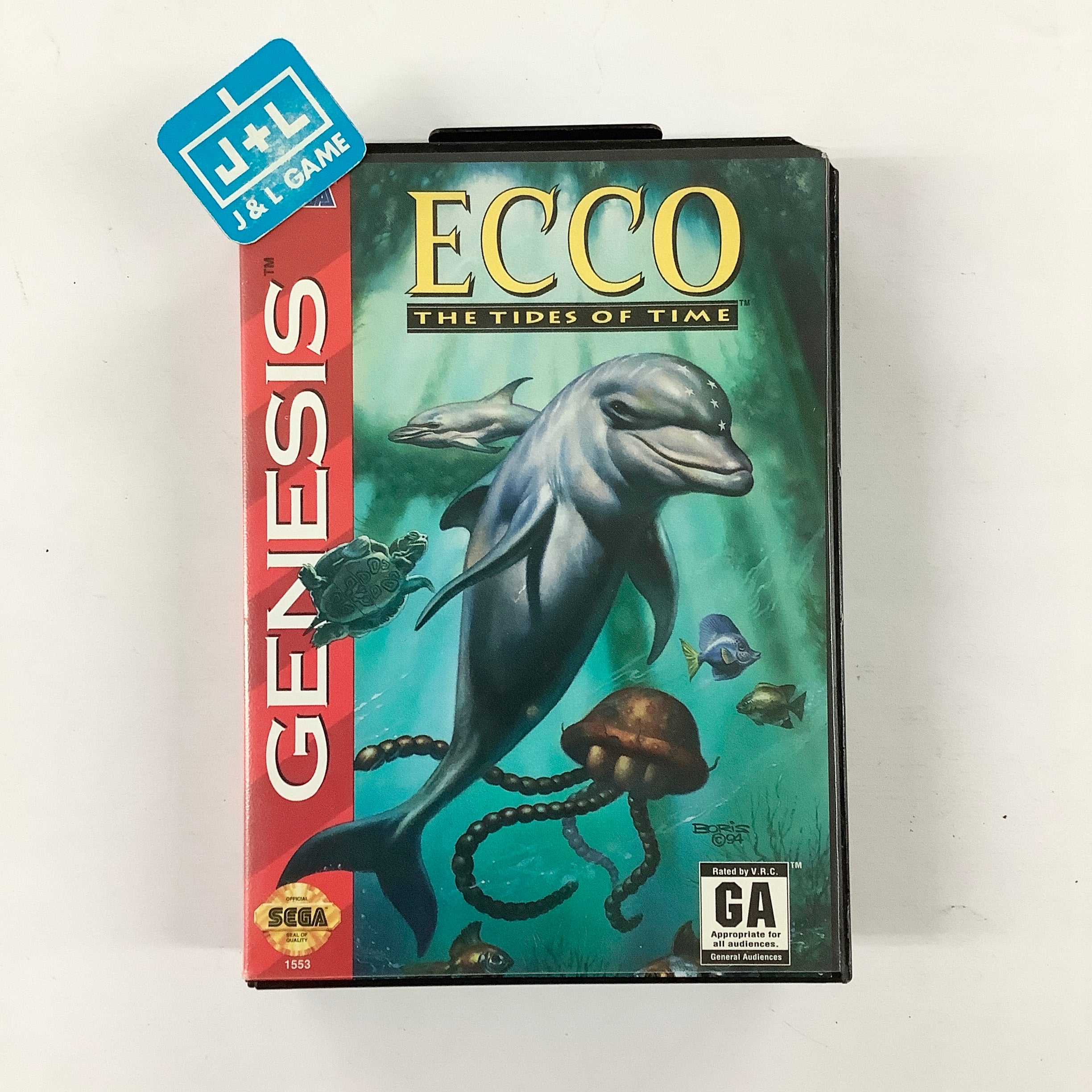 Ecco: The Tides of Time - (SG) SEGA Genesis [Pre-Owned] Video Games Sega   