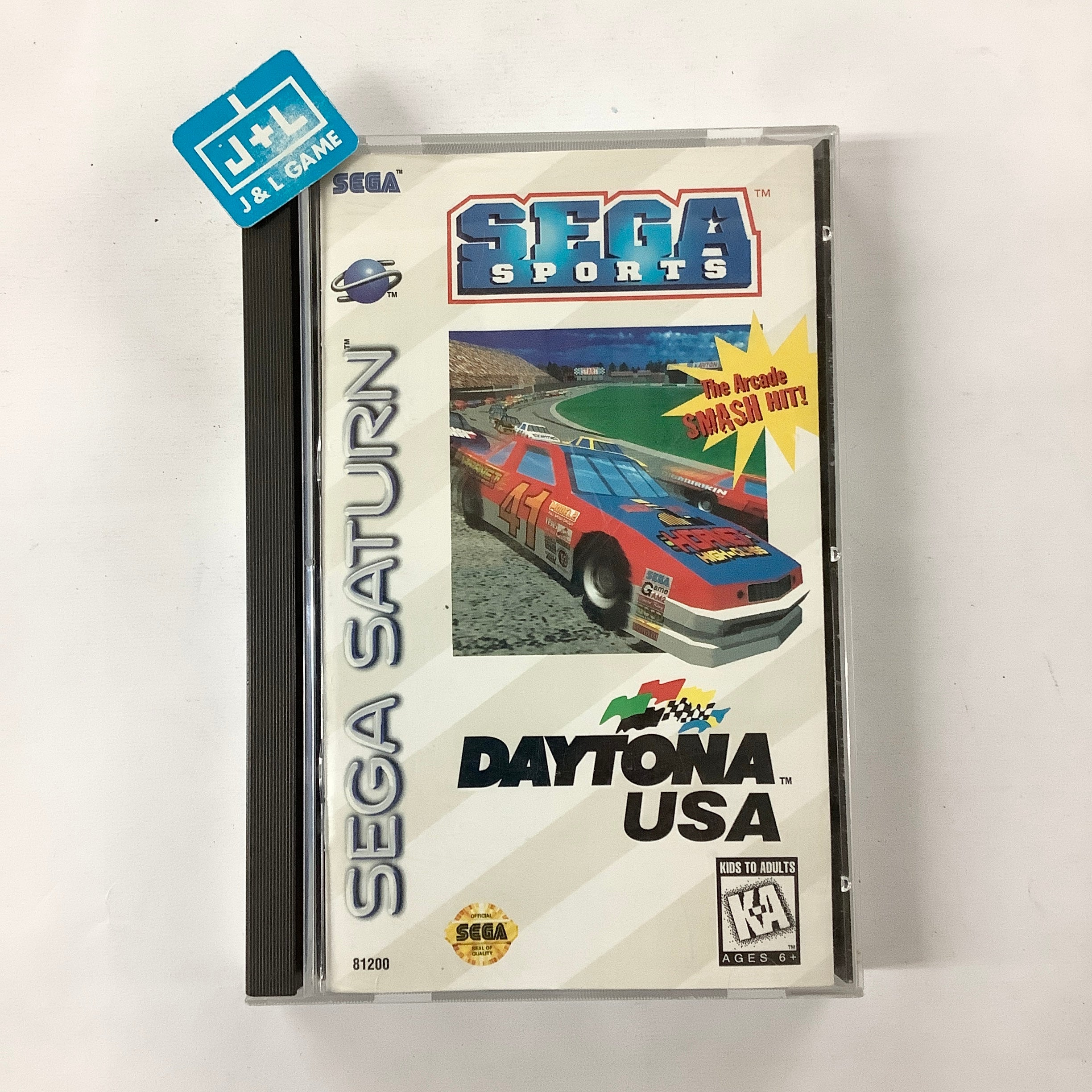 Daytona USA - (SS) SEGA Saturn [Pre-Owned] Video Games Sega   