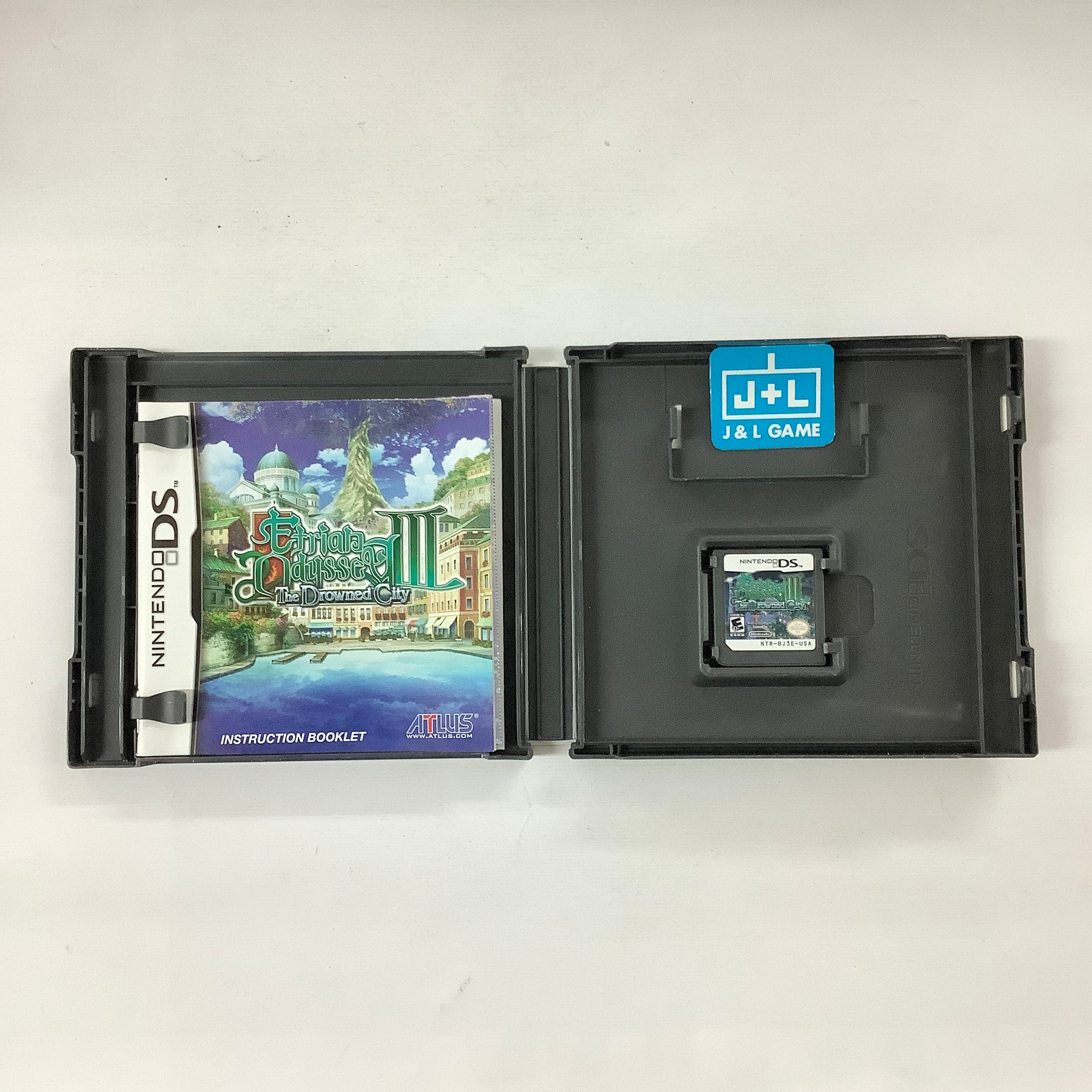 Etrian Odyssey III: The Drowned City - (NDS) Nintendo DS [Pre-Owned] Video Games Atlus   