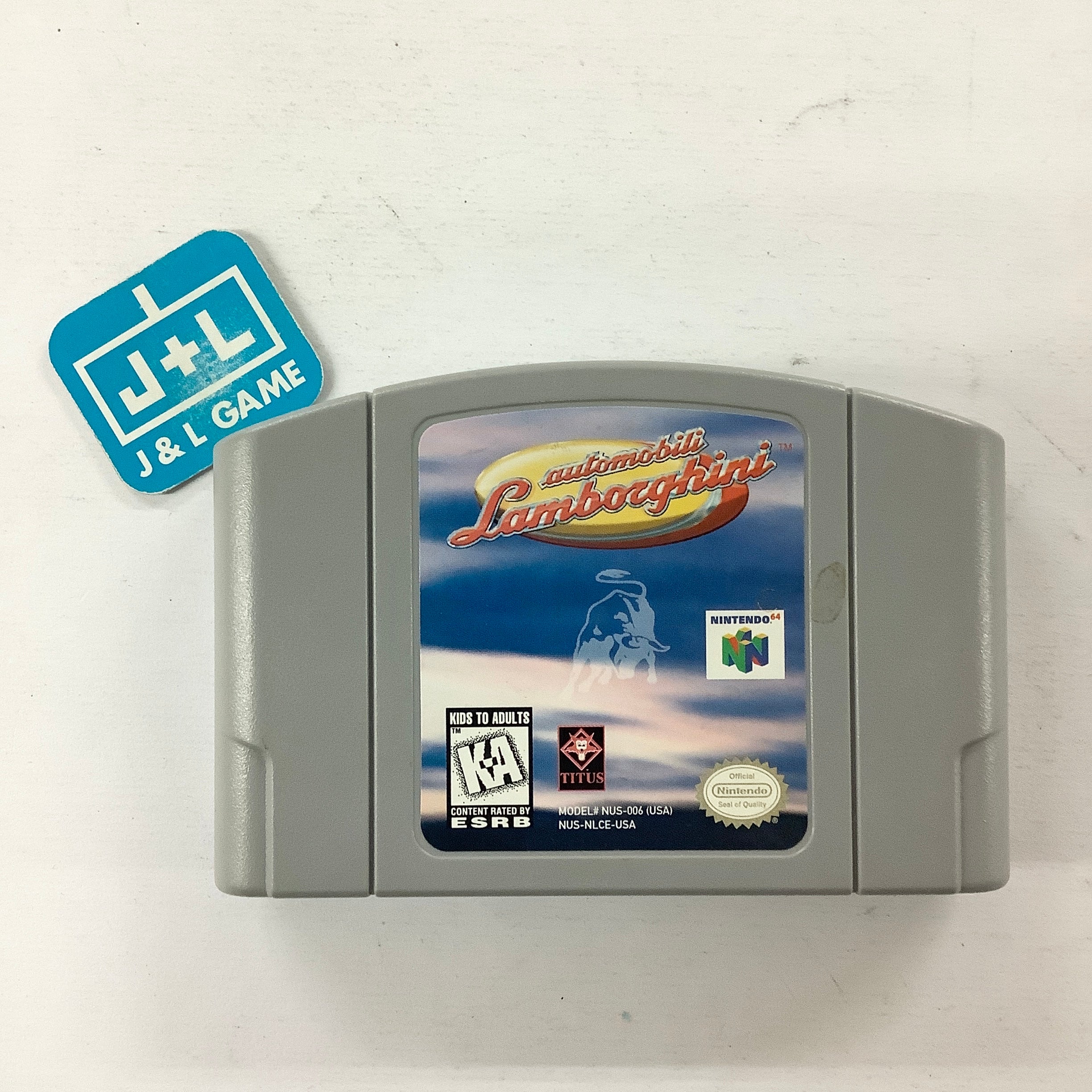 Automobili Lamborghini - (N64) Nintendo 64 [Pre-Owned] Video Games Titus Software   