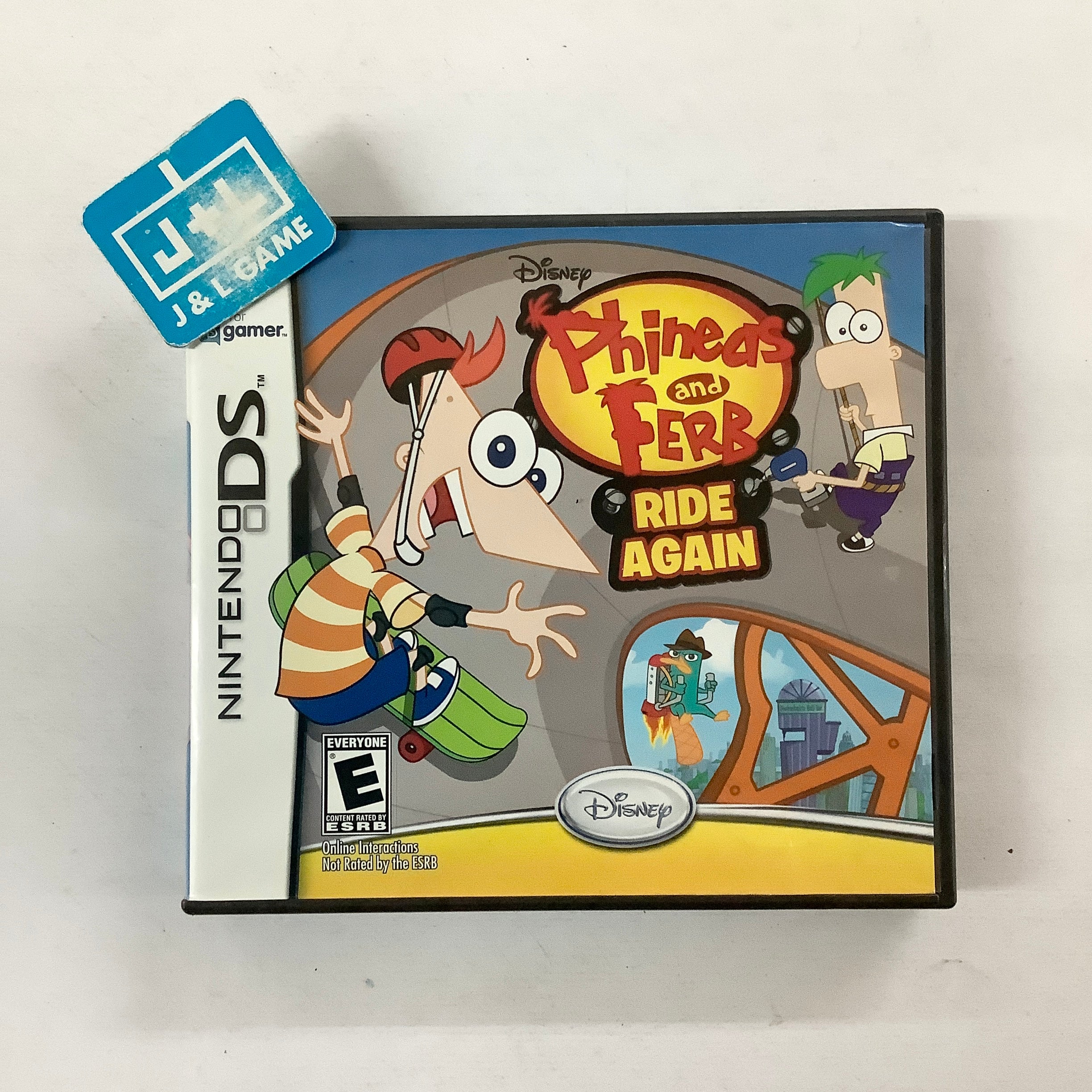 Phineas and Ferb Ride Again - (NDS) Nintendo DS [Pre-Owned] Video Games Disney Interactive Studios   