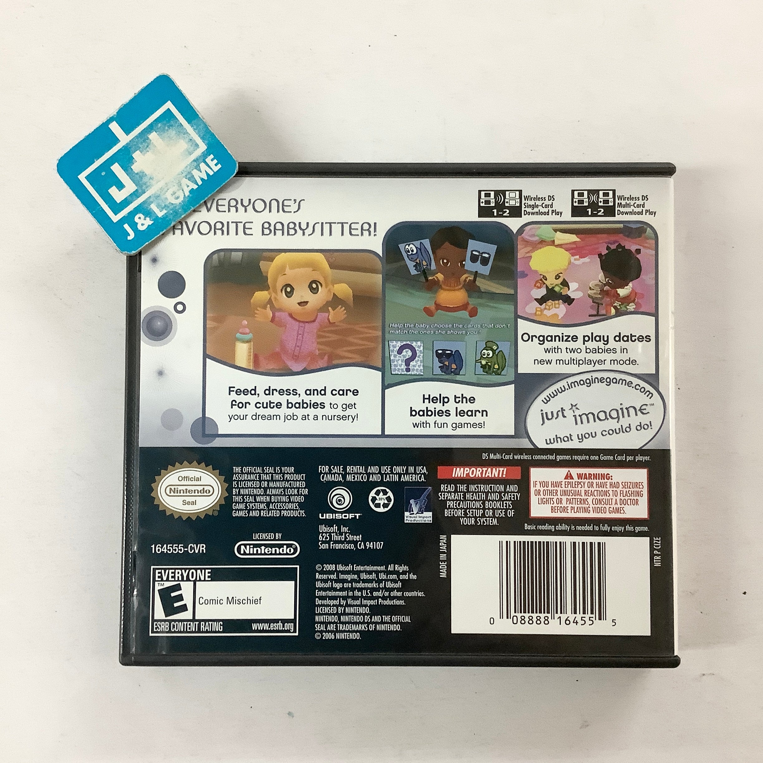 Imagine: Babysitters - (NDS) Nintendo DS [Pre-Owned] Video Games Ubisoft   