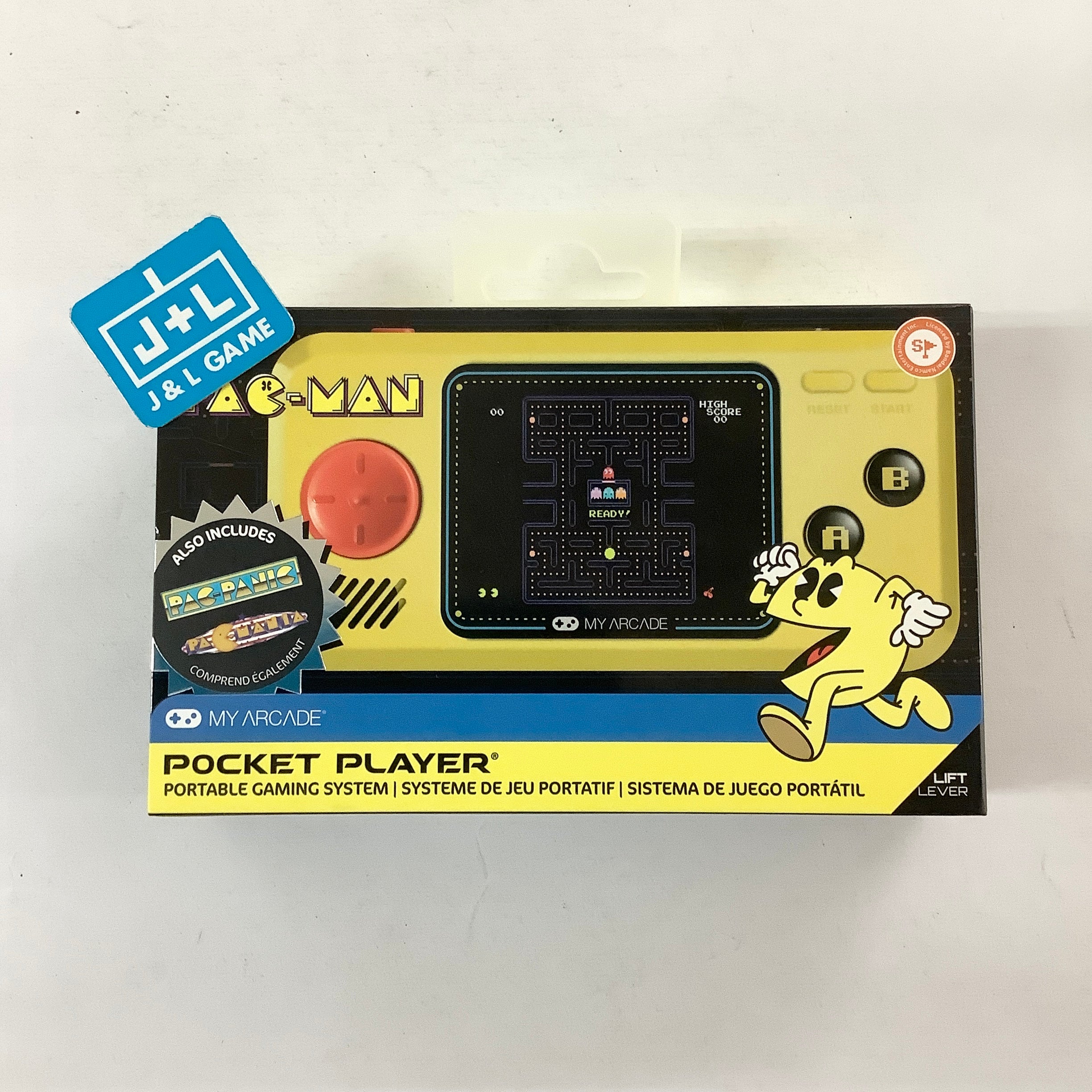 My Arcade Pocket Player (Pac-Man, Pac-Panic, Pac-Mania) Video Games My Arcade   