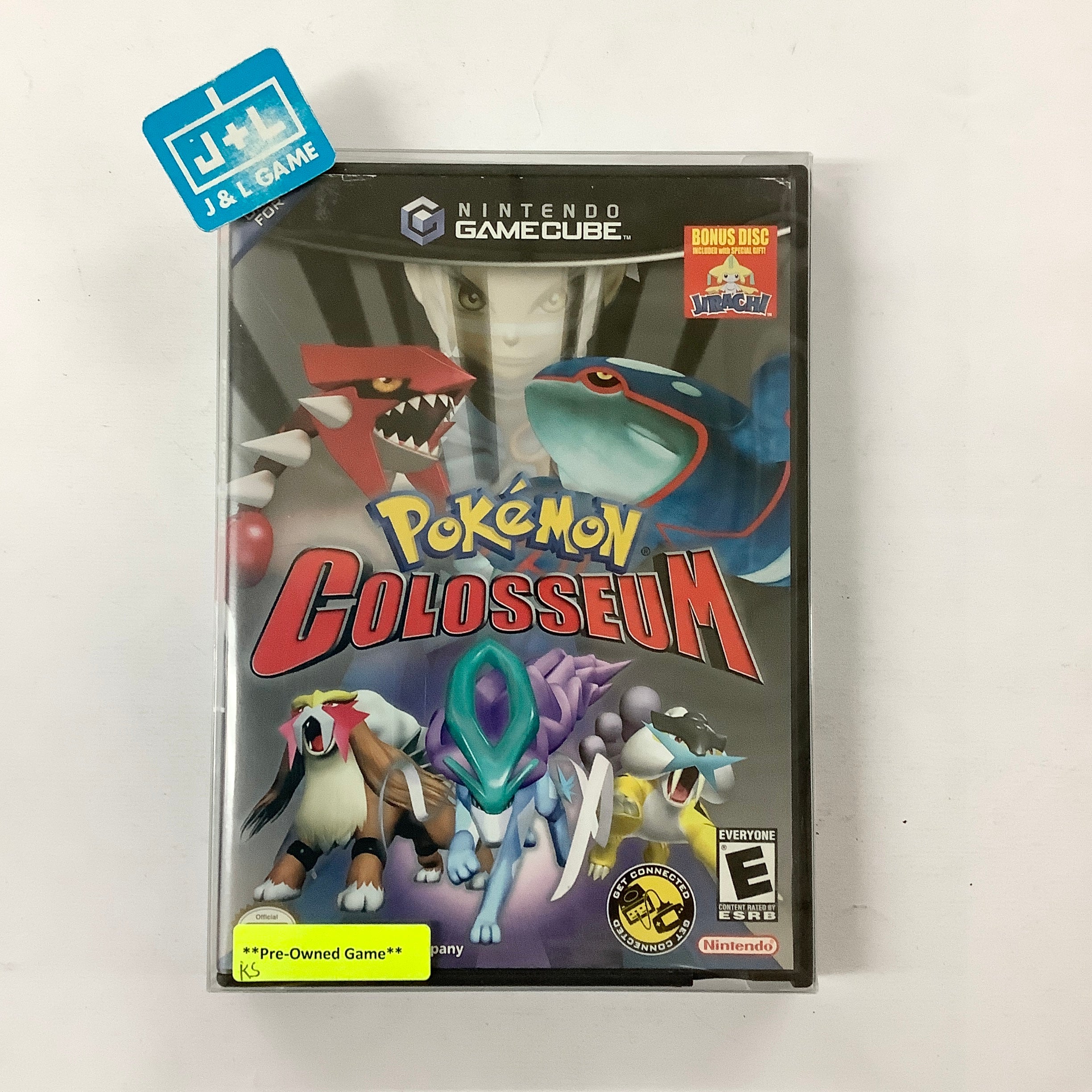 Pokemon Colosseum with Bonus Disc - (GC) GameCube [Pre-Owned] Video Games Nintendo   