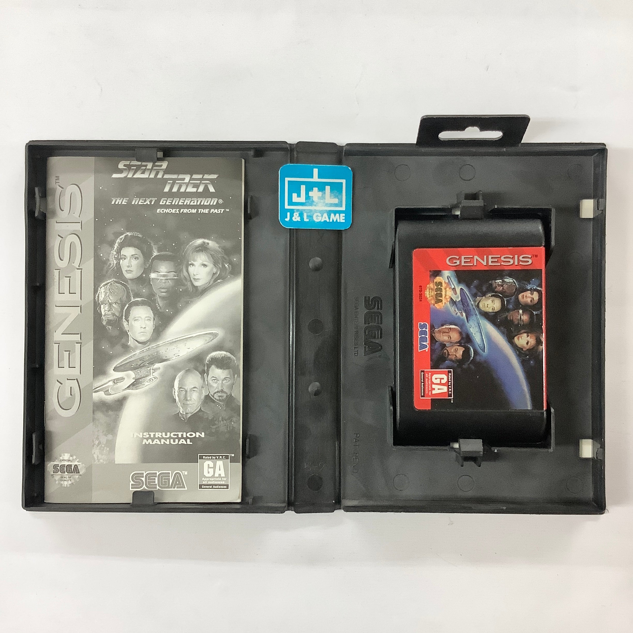 Star Trek: The Next Generation: Echoes From the Past - (SG) SEGA Genesis [Pre-Owned] Video Games Sega   