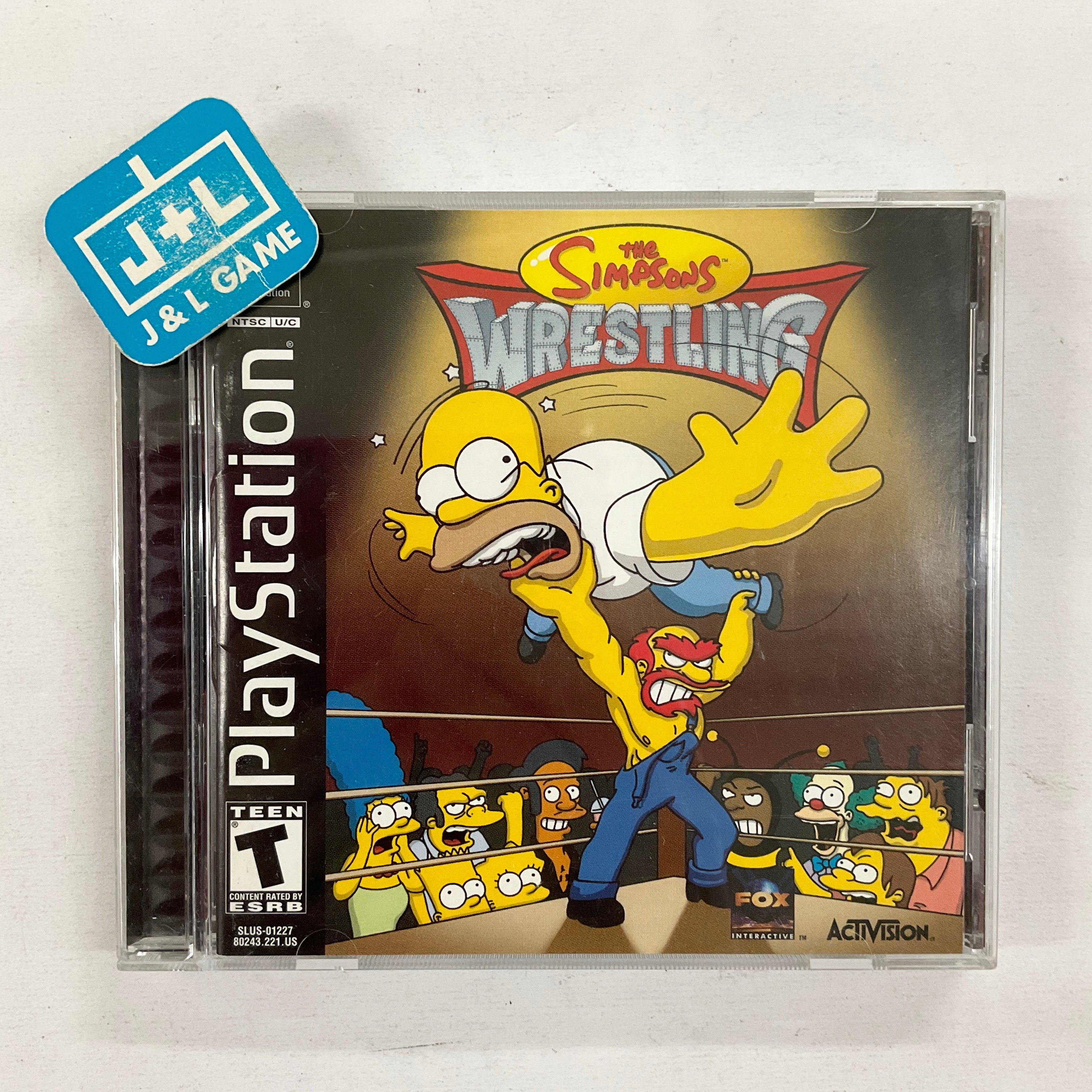 The Simpsons Wrestling - (PS1) PlayStation 1 [Pre-Owned] Video Games Activision   