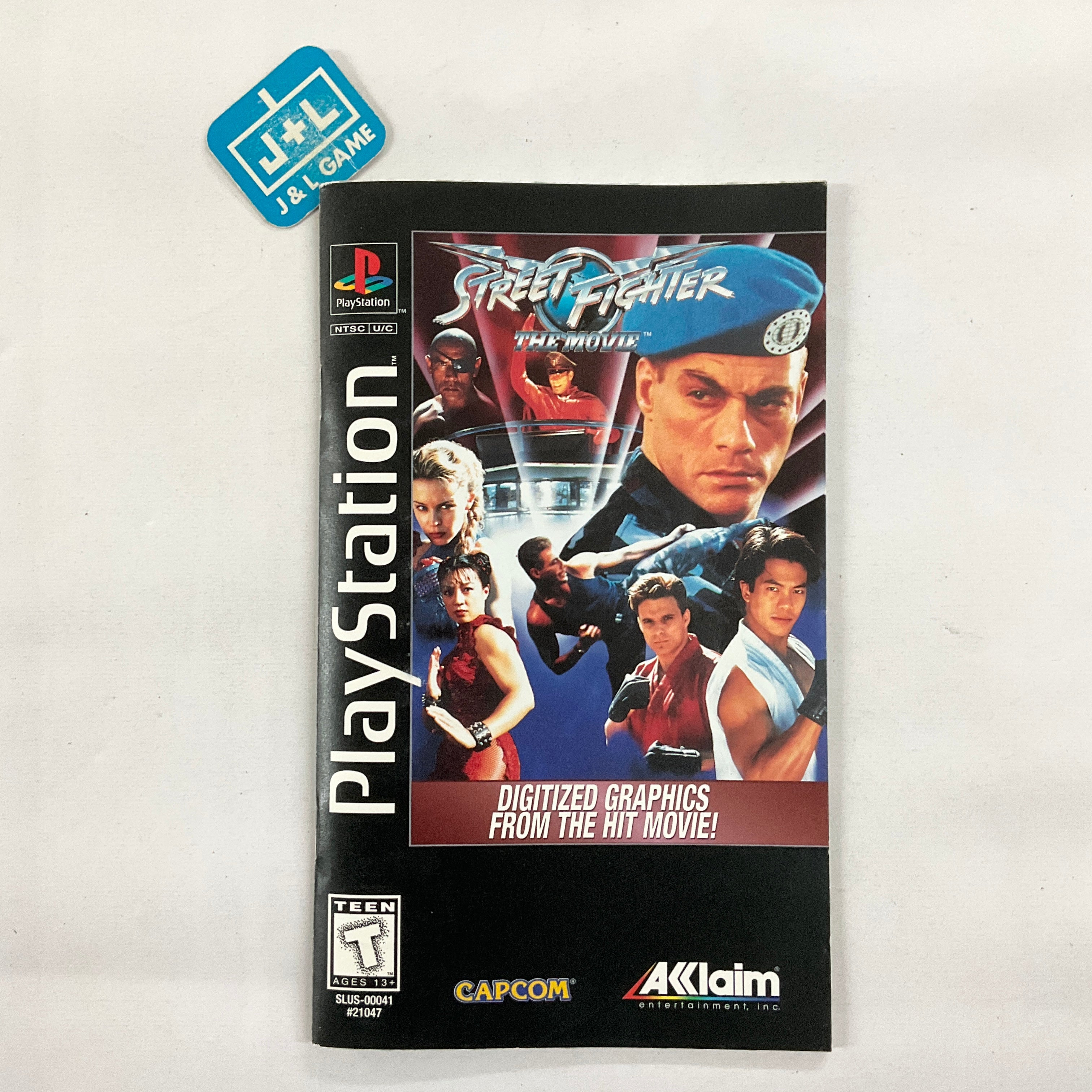 Street Fighter: The Movie (Long Box) - (PS1) PlayStation 1 [Pre-Owned]  Acclaim   