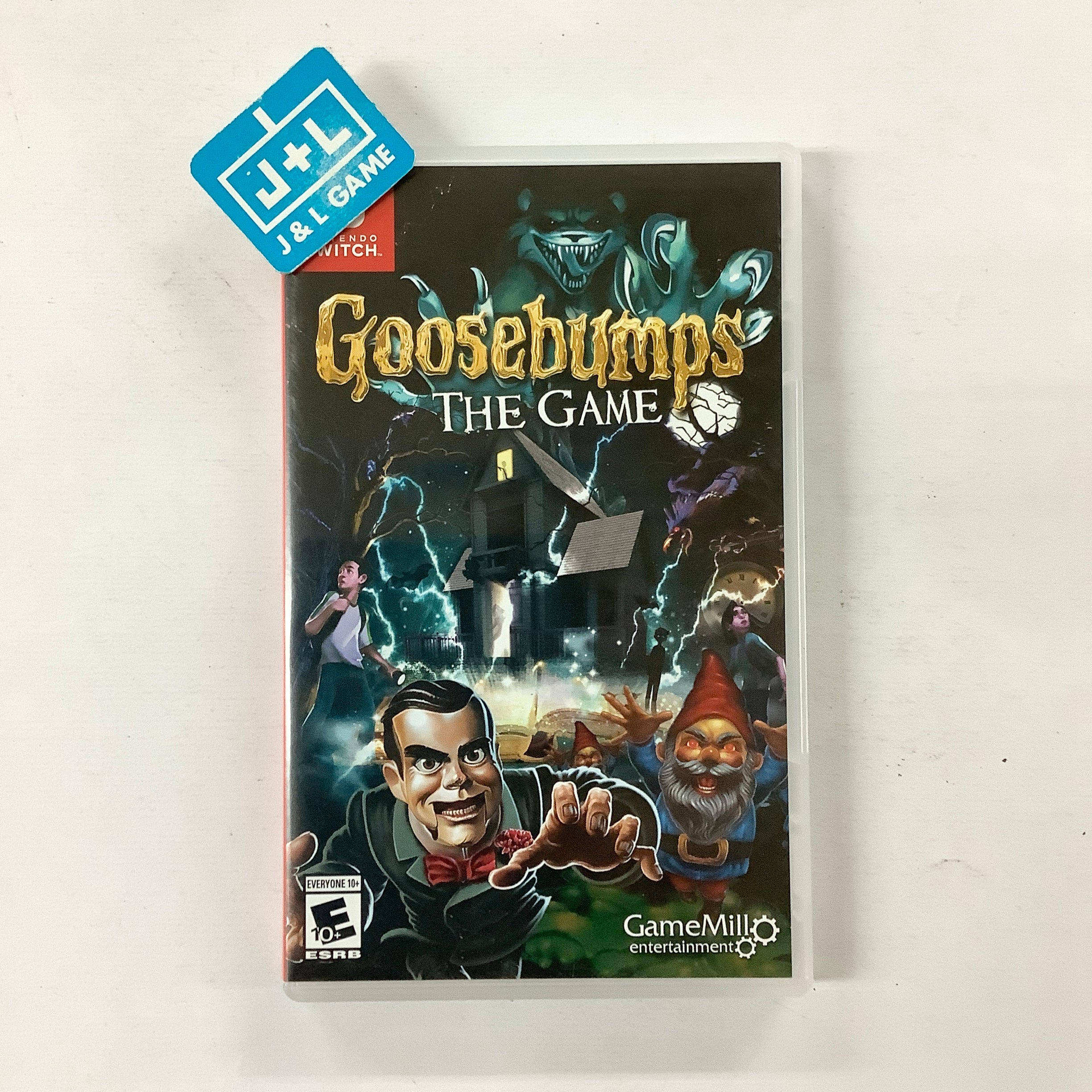 Goosebumps The Game - (NSW) Nintendo Switch [Pre-Owned] Video Games GameMill Entertainment   