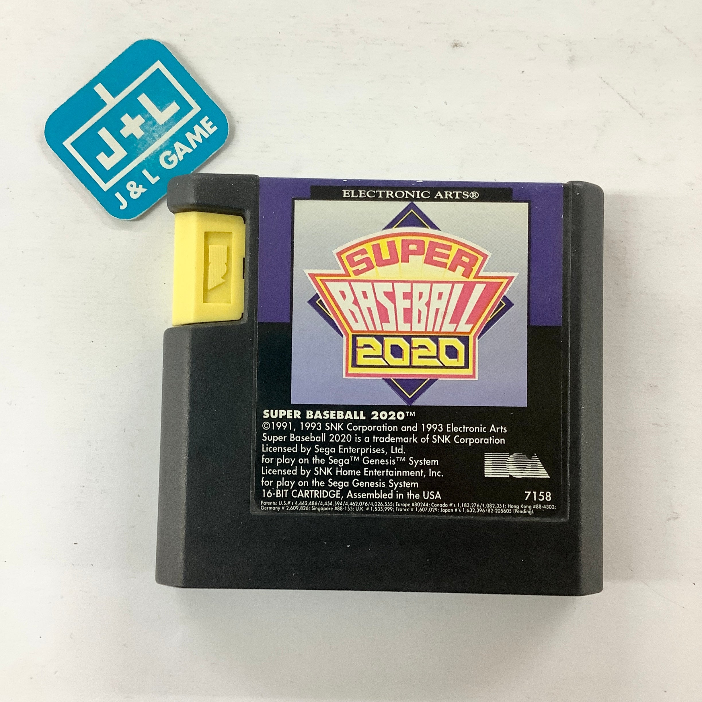 Super Baseball 2020 - (SG) SEGA Genesis [Pre-Owned] Video Games Electronic Arts   