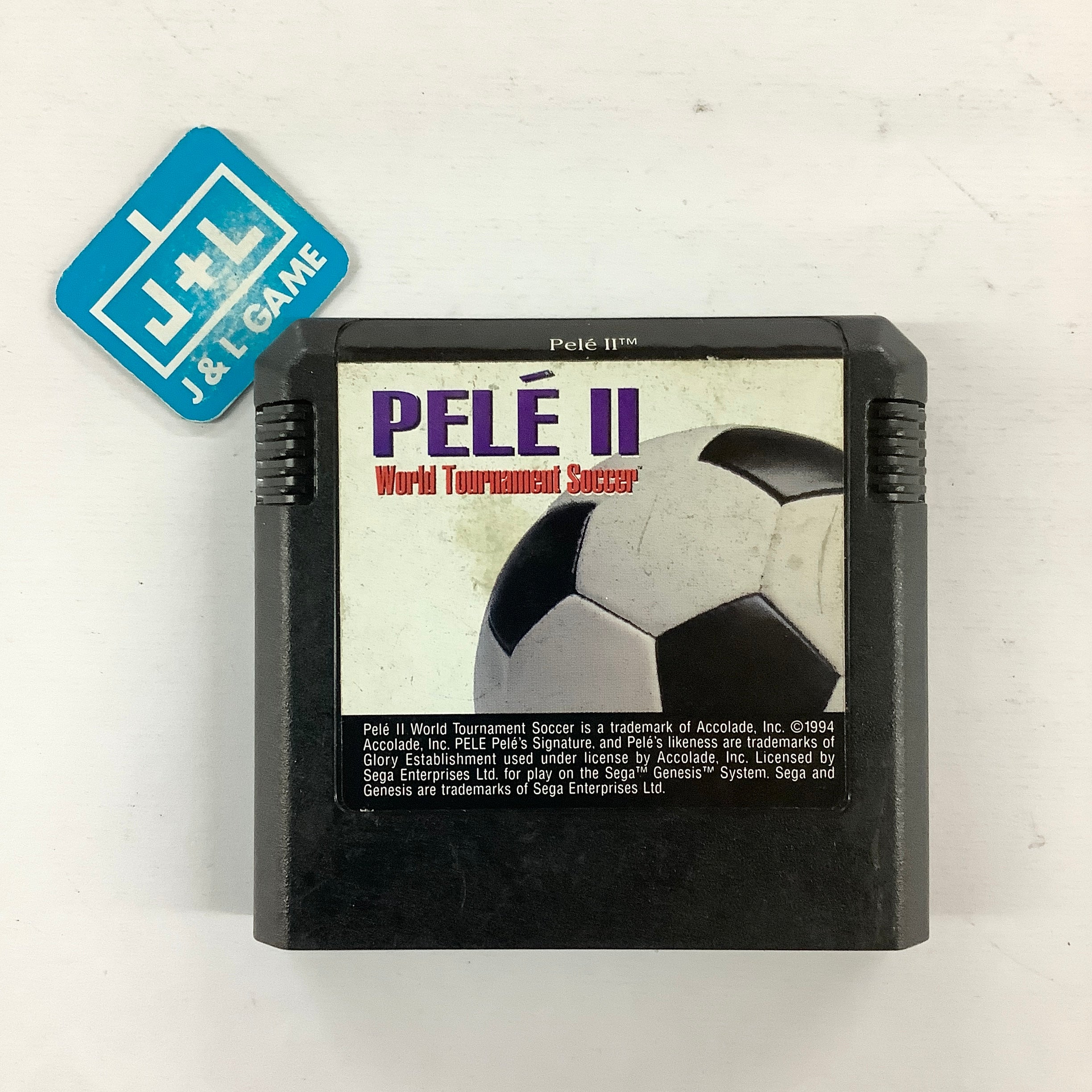 Pele II: World Tournament Soccer - (SG) SEGA Genesis [Pre-Owned] Video Games Accolade   