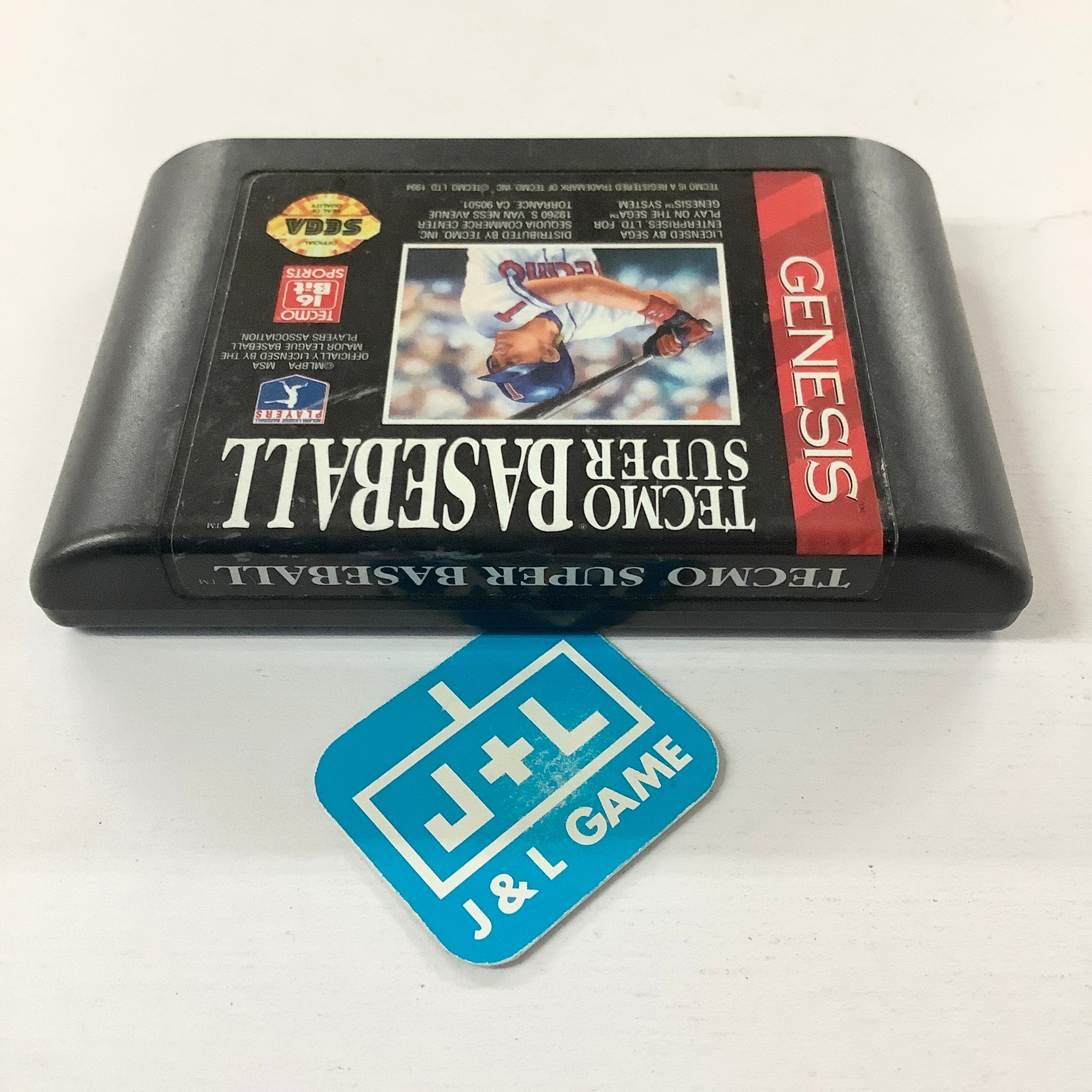 Tecmo Super Baseball - (SG) SEGA Genesis [Pre-Owned] Video Games Tecmo   