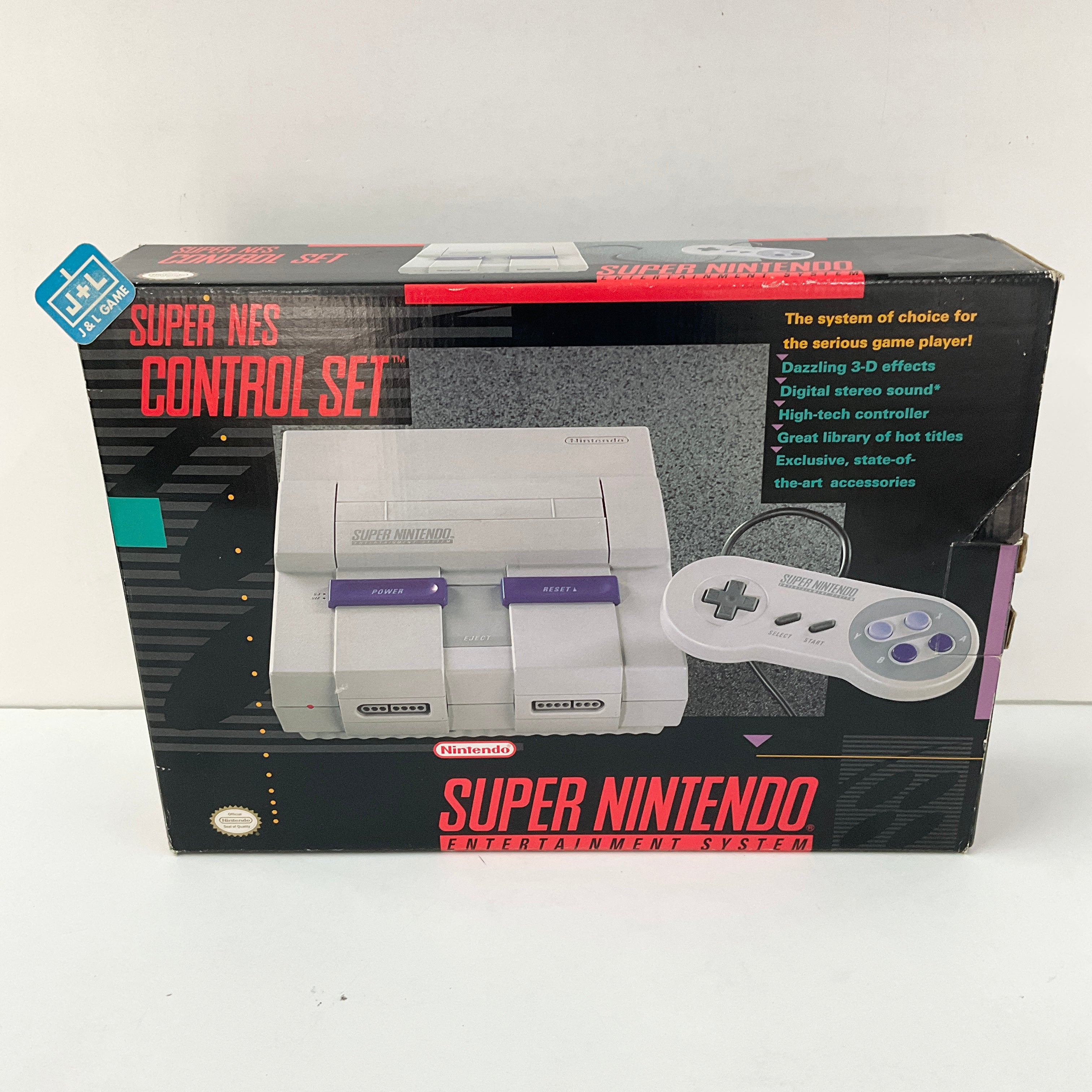 Nintendo Super Nintendo Console Control Set - (SNES) Super Nintendo [Pre-Owned] Consoles Nintendo   