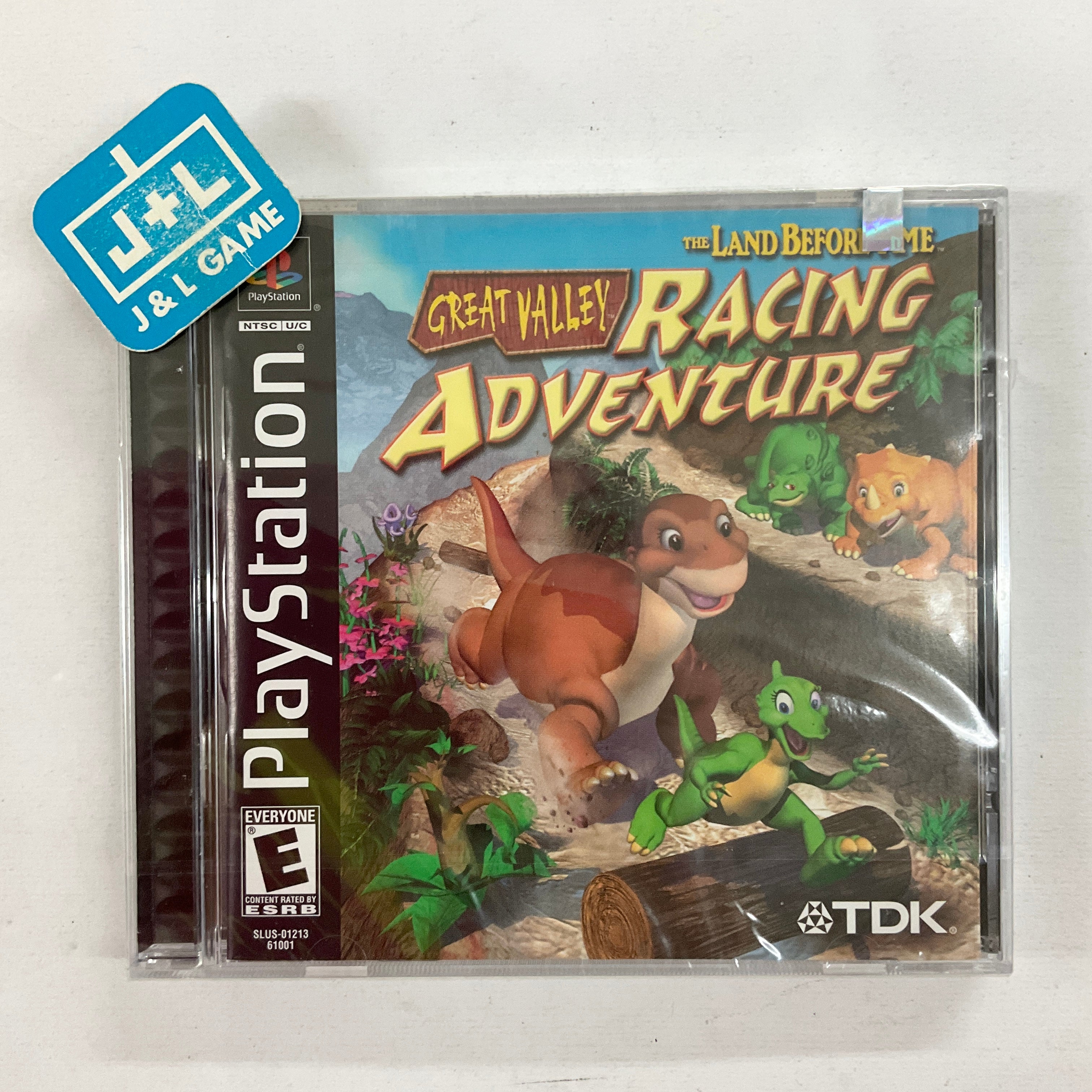 The Land Before Time: Great Valley Racing Adventure - (PS1) Playstation 1 Video Games TDK   