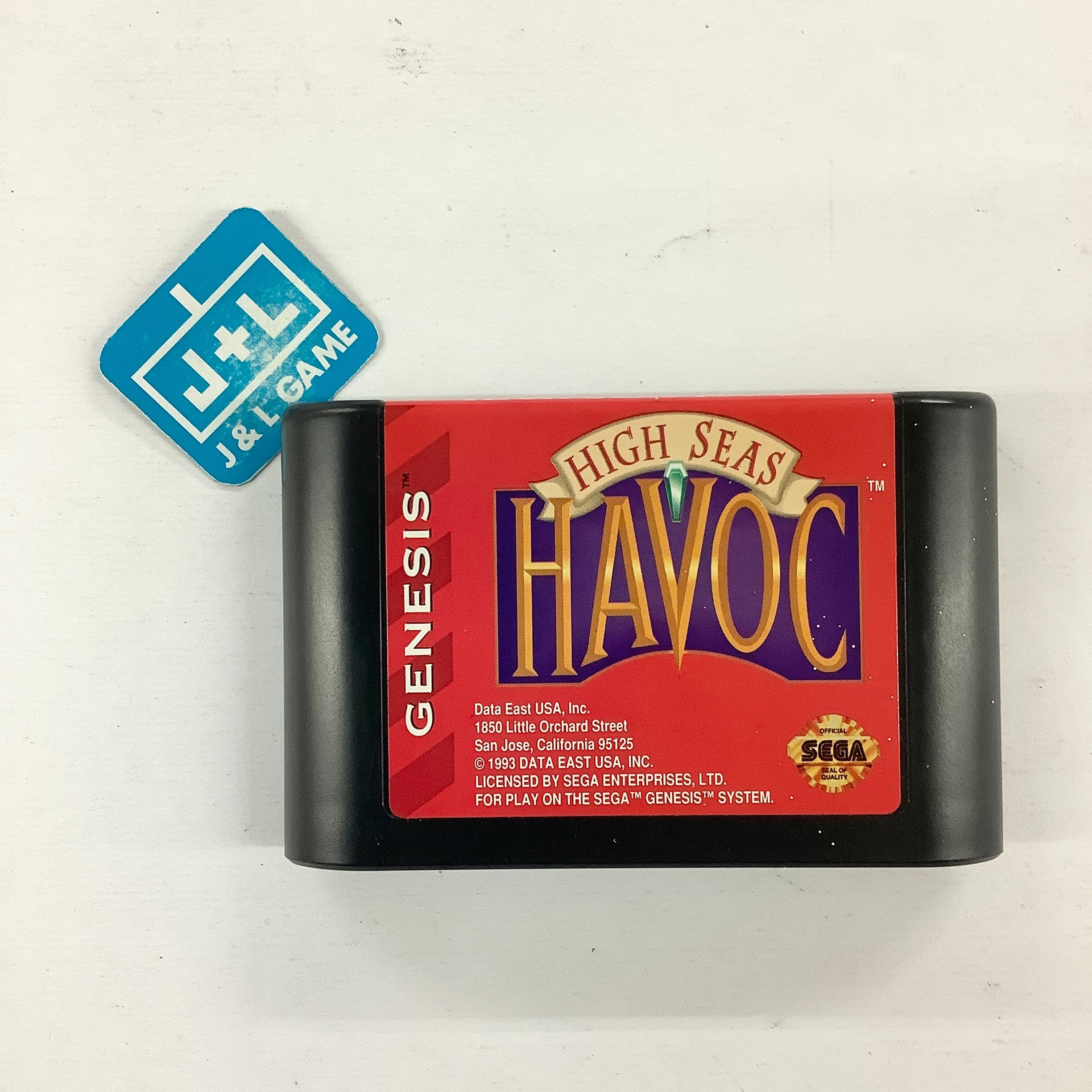 High Seas Havoc - (SG) SEGA Genesis [Pre-Owned] Video Games Data East   