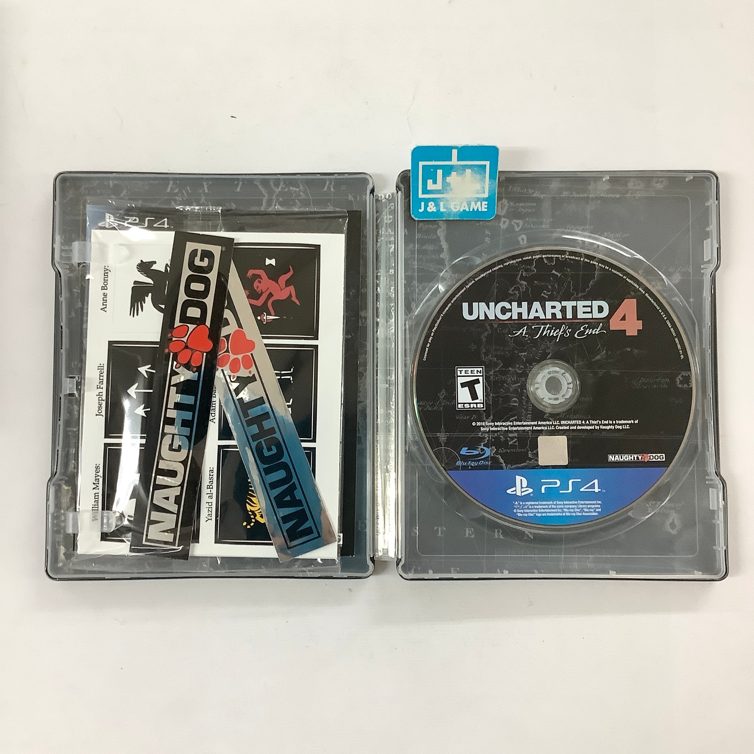 Uncharted 4: A Thief's End (Special Edition) - (PS4) PlayStation 4 [Pre-Owned] Video Games SCEA   