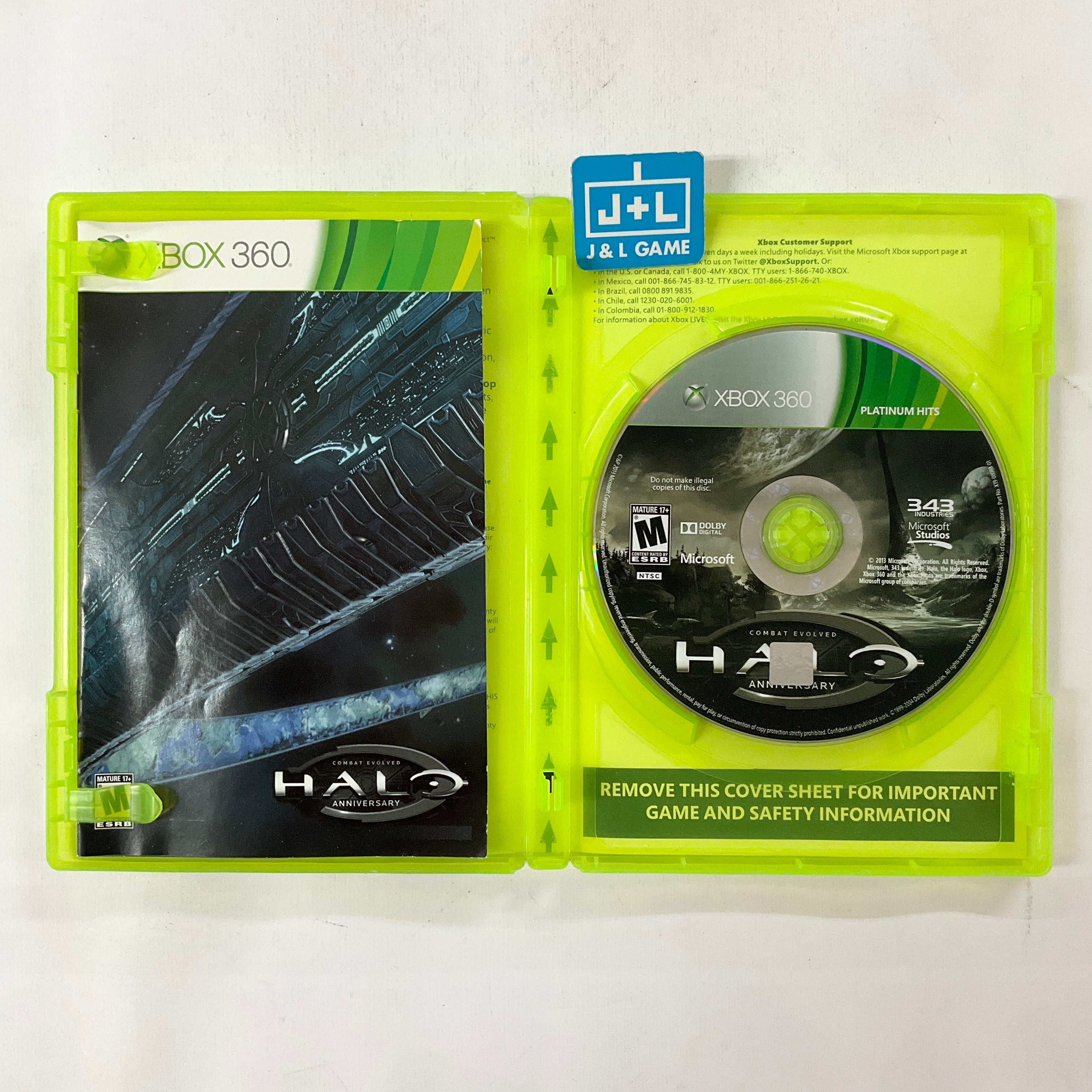 Halo: Combat Evolved Anniversary (Platinum Hits) - Xbox 360 [Pre-Owned] Video Games Microsoft   