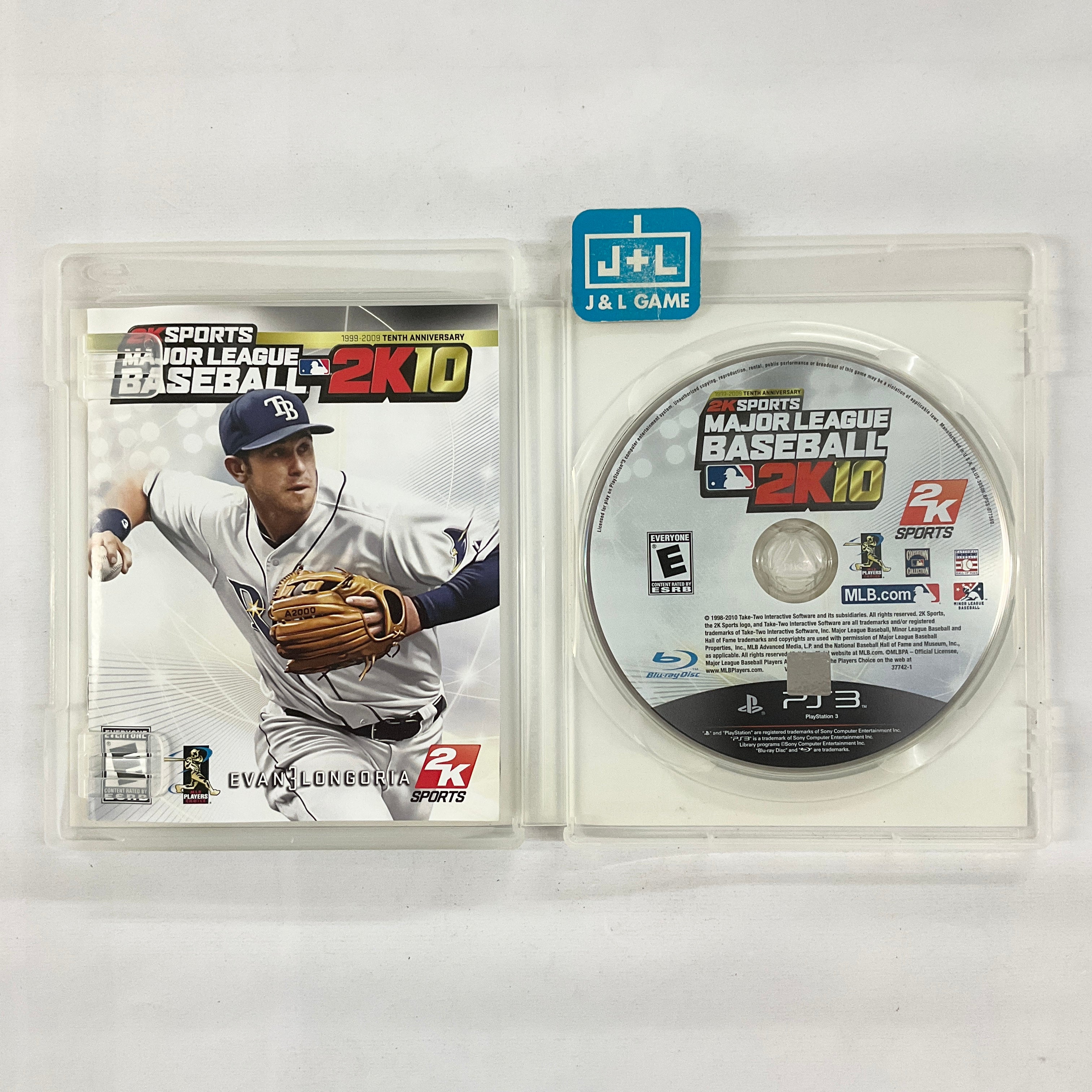 Major League Baseball 2K10 - (PS3) PlayStation 3 [Pre-Owned] Video Games 2K Sports   