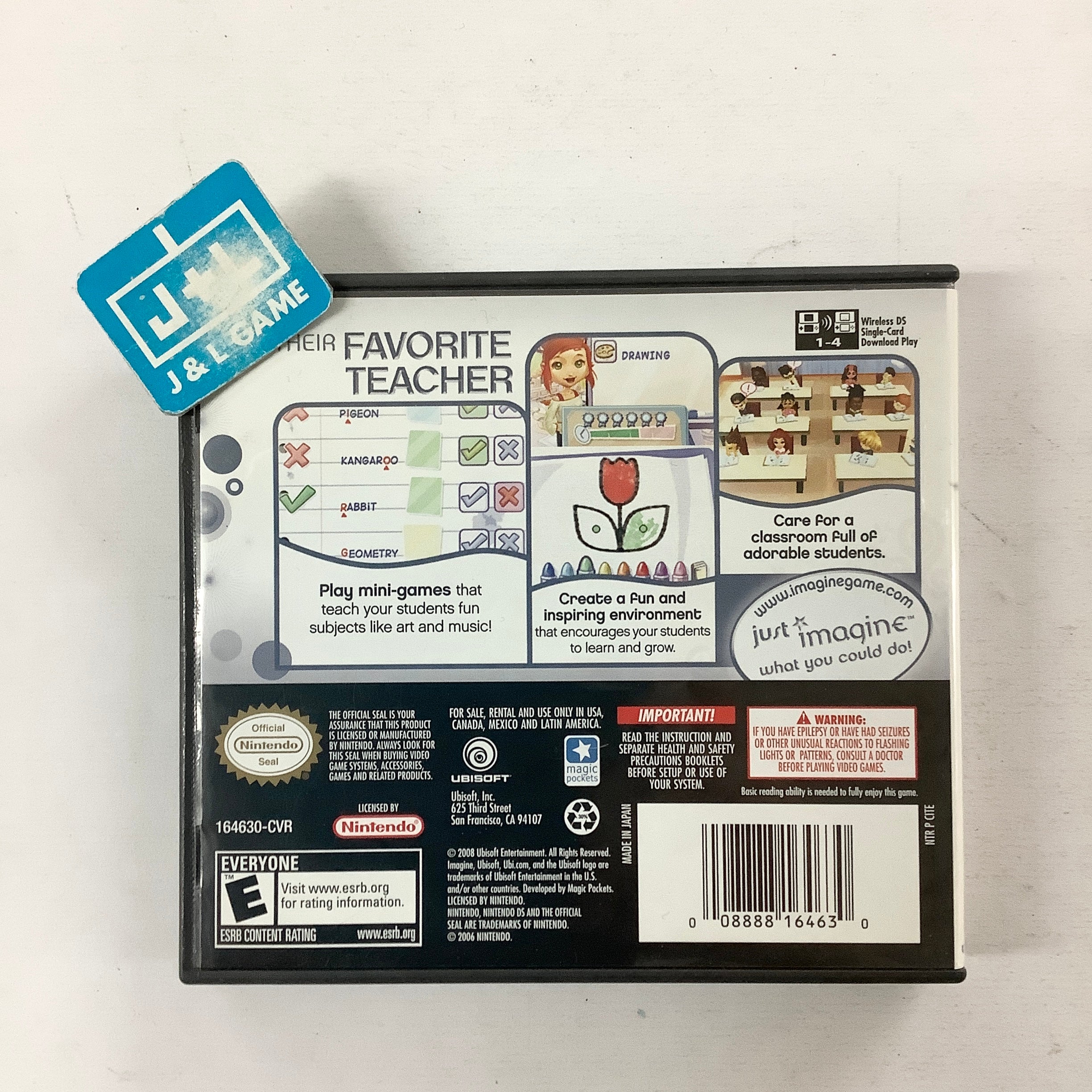 Imagine: Teacher - (NDS) Nintendo DS [Pre-Owned] Video Games Ubisoft   