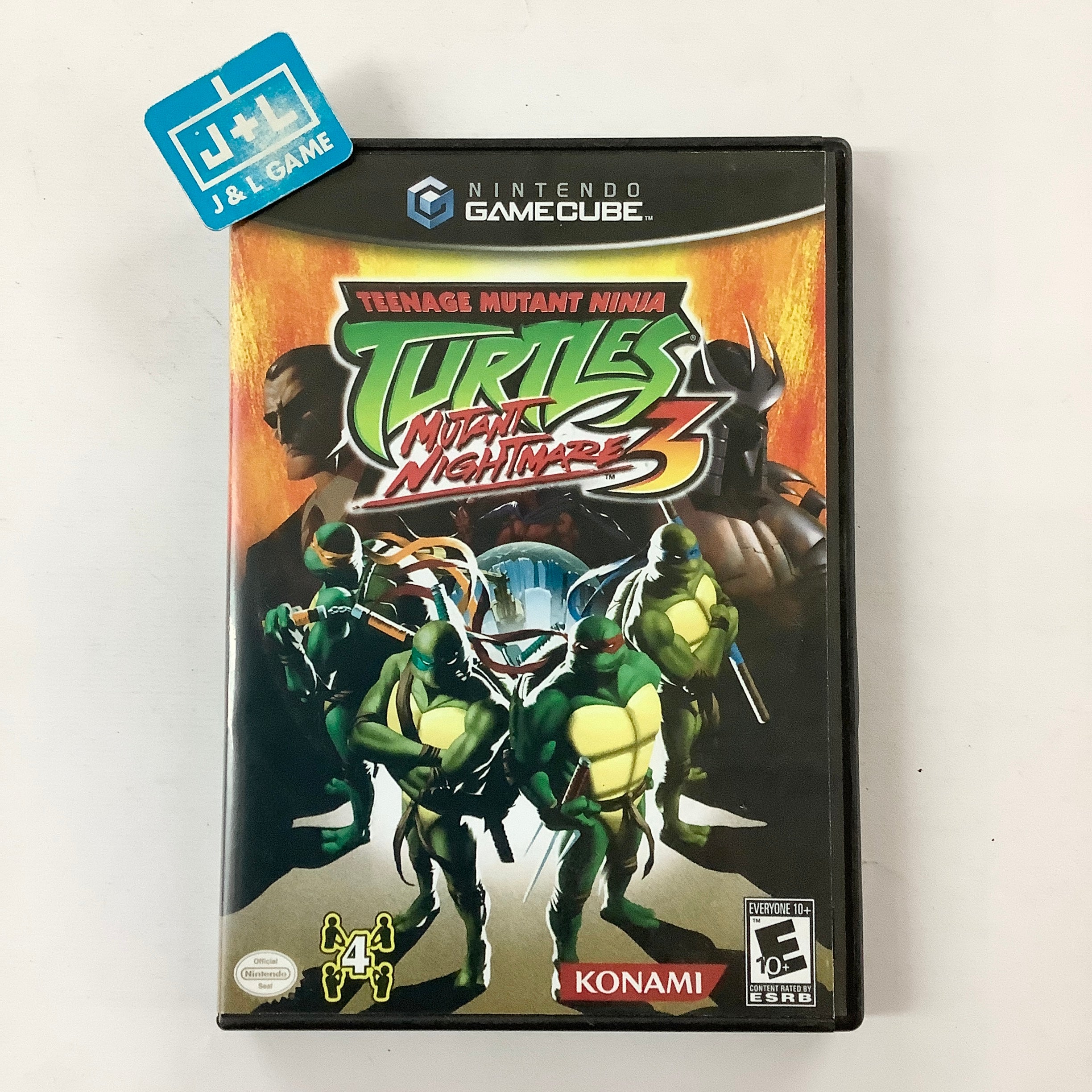 Teenage Mutant Ninja Turtles 3: Mutant Nightmare - (GC) GameCube [Pre-Owned] Video Games Konami   