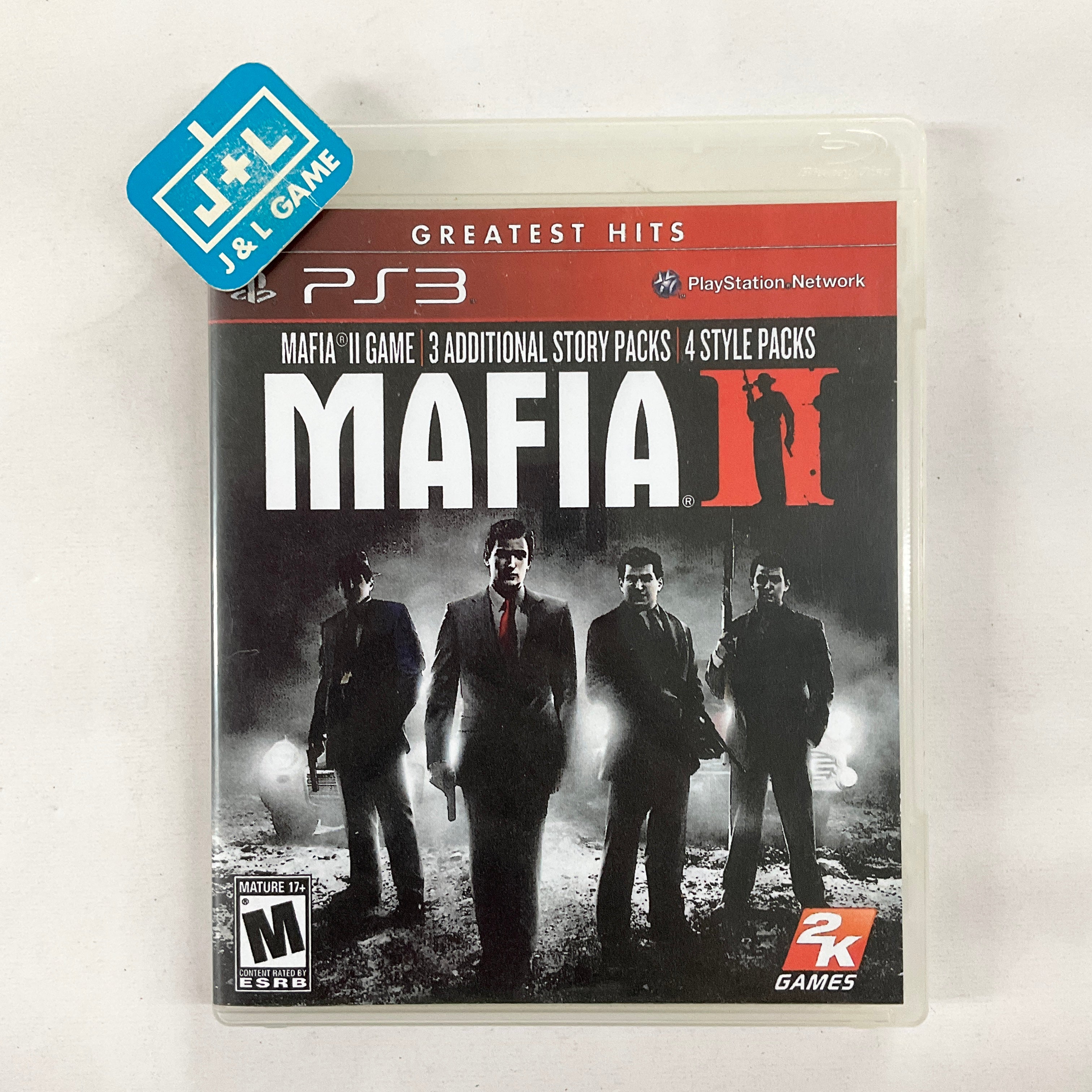 Mafia II (Greatest Hits) - (PS3) PlayStation 3 [Pre-Owned] Video Games 2K Games   