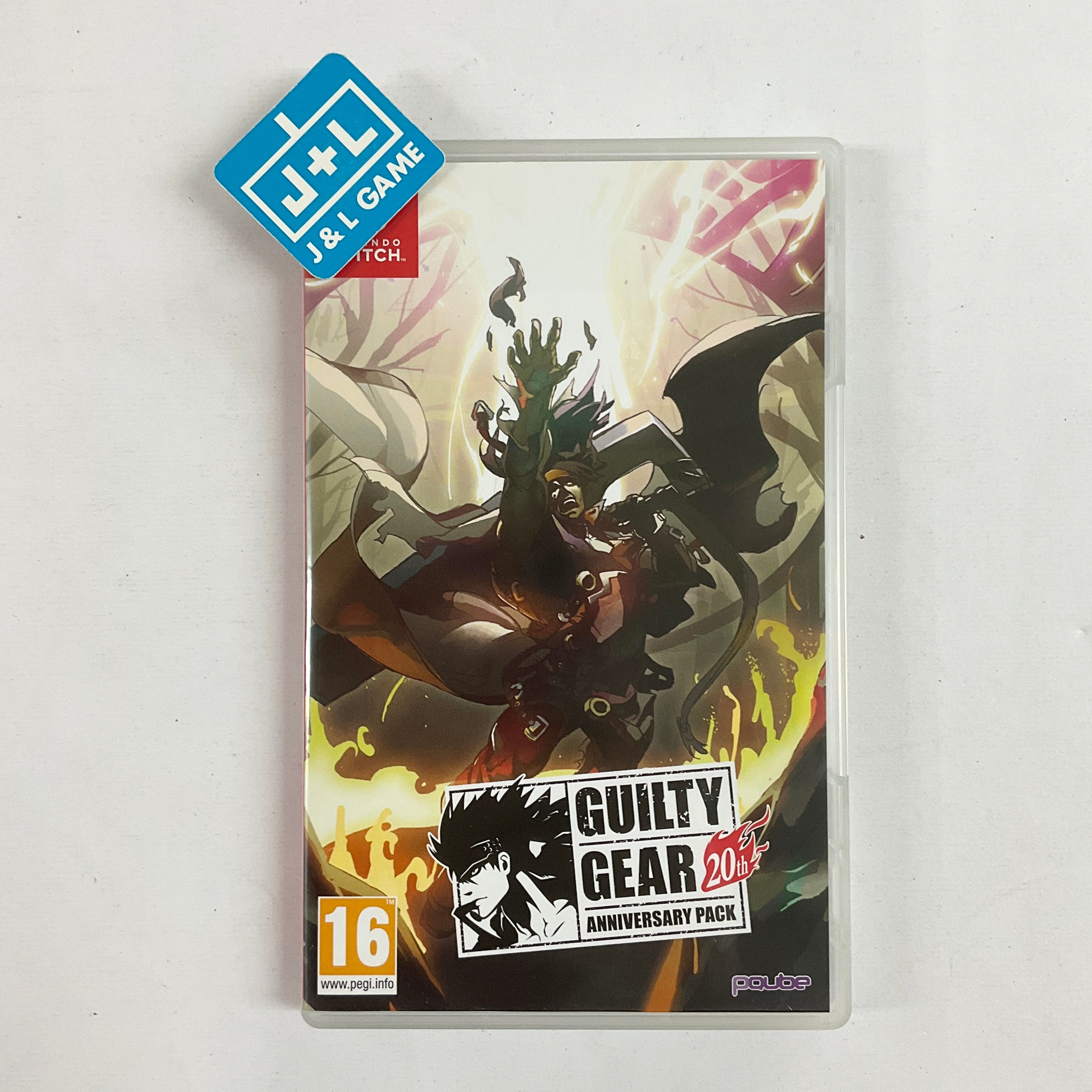 Guilty Gear 20th Anniversary Edition - (NSW) Nintendo Switch [Pre-Owned] (European Import) Video Games pqube   