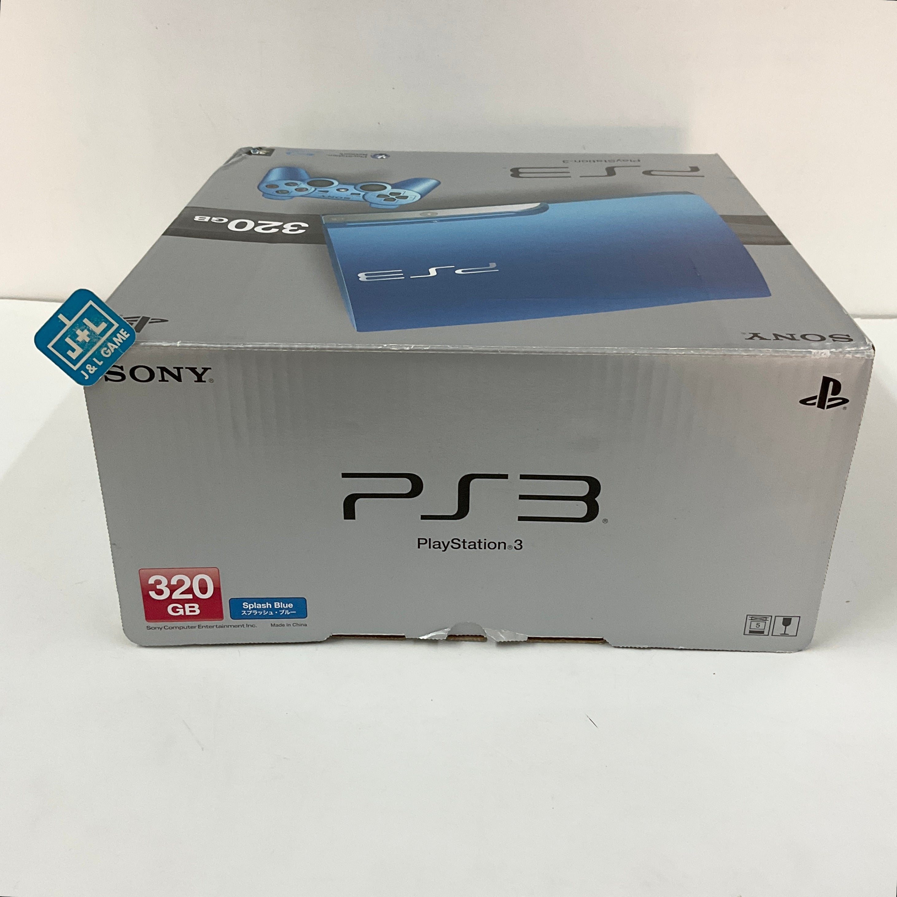 Sony PlayStation 3 Slim 320 GB Console (Splash Blue) - (PS3) Playstation 3 [Pre-Owned] (Japanese Import) Consoles Sony   