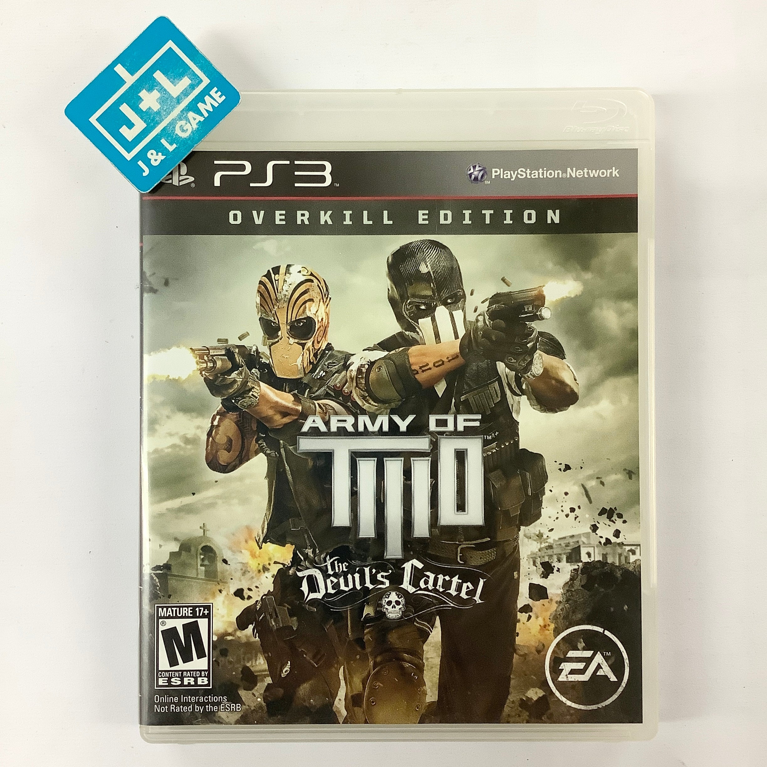 Army of Two: The Devil's Cartel - (PS3) PlayStation 3 [Pre-Owned] Video Games Electronic Arts   